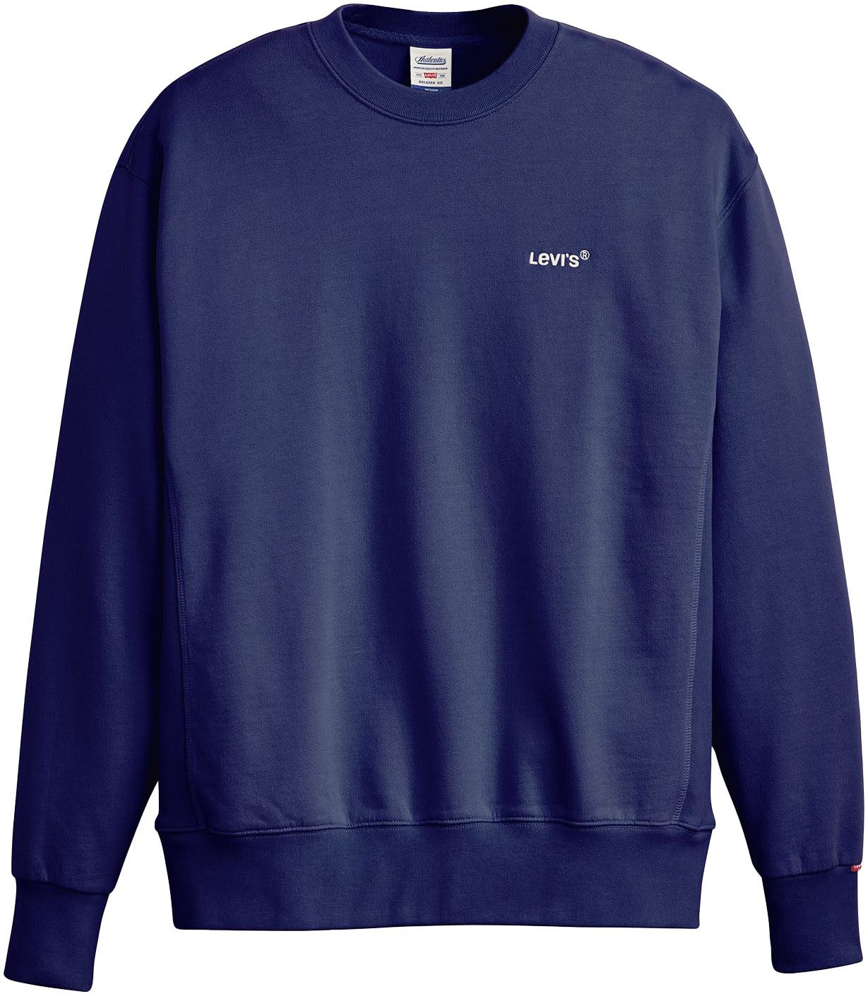 Levi's® Sweatshirt AUTHENTIC CREW met geborduurd logo