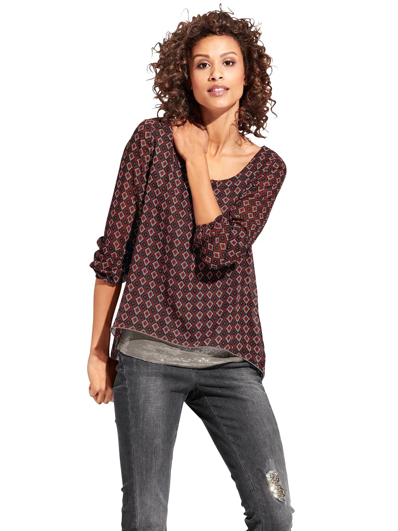 heine Lange blouse