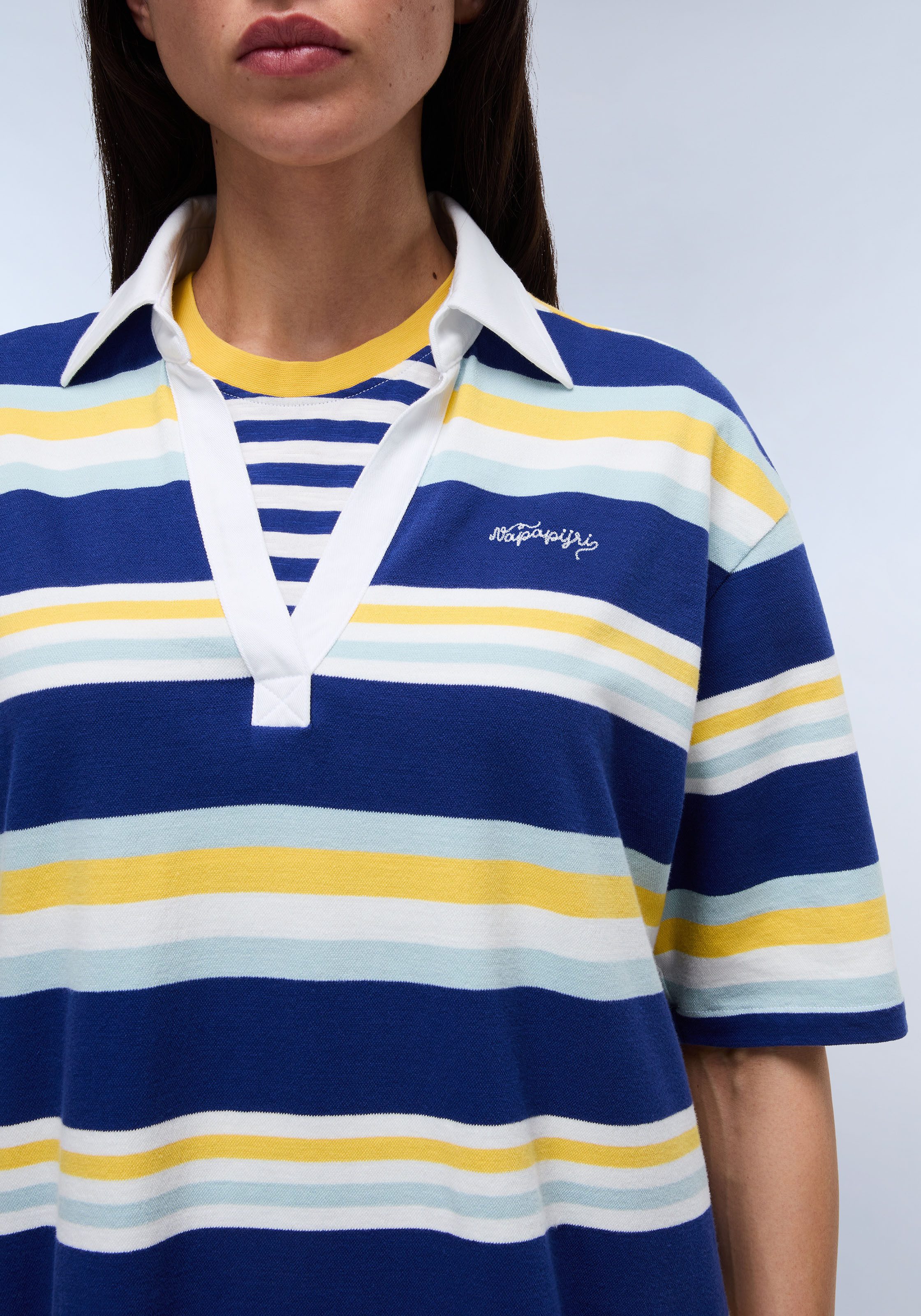 Napapijri Shirt met korte mouwen E-ETE SS W STRIPE SA8