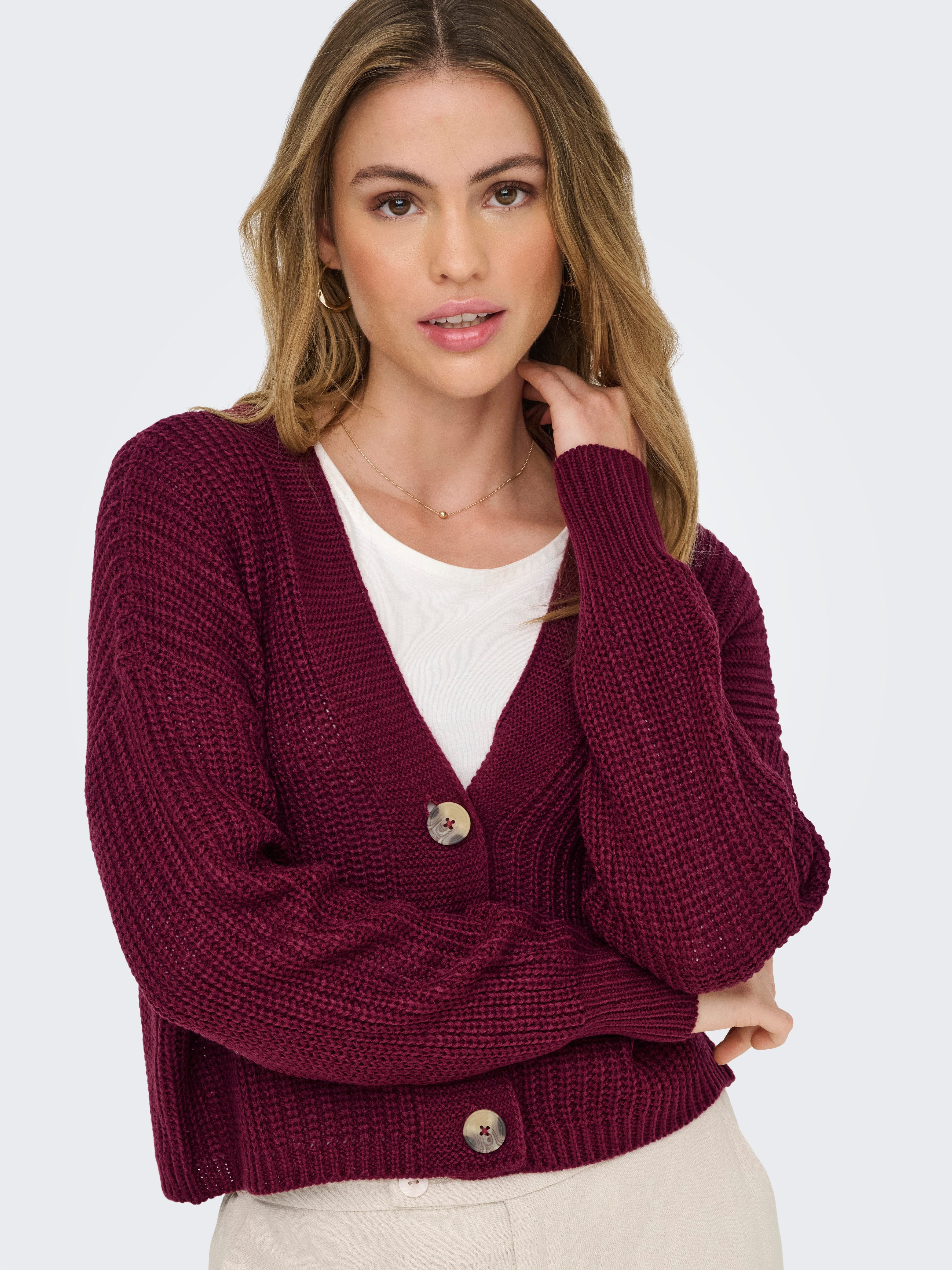 Only Vest ONLCAROL NICE L/S CARDIGAN KNT NOOS