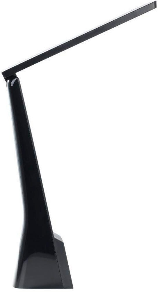 EGLO Tafellamp LA SECA LED tafellamp, zwart, touchsensor, dimbaar, USB Tafellamp met touch, dimbaar, bureaulamp, led-bureaulamp