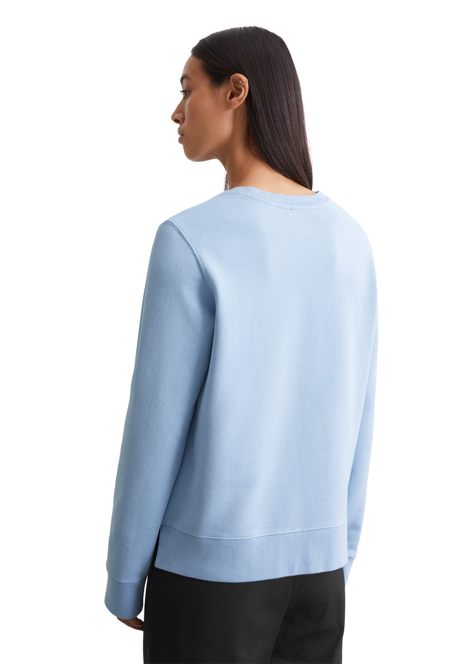Marc O'Polo Sweatshirt met contrast-borduursel op de borst