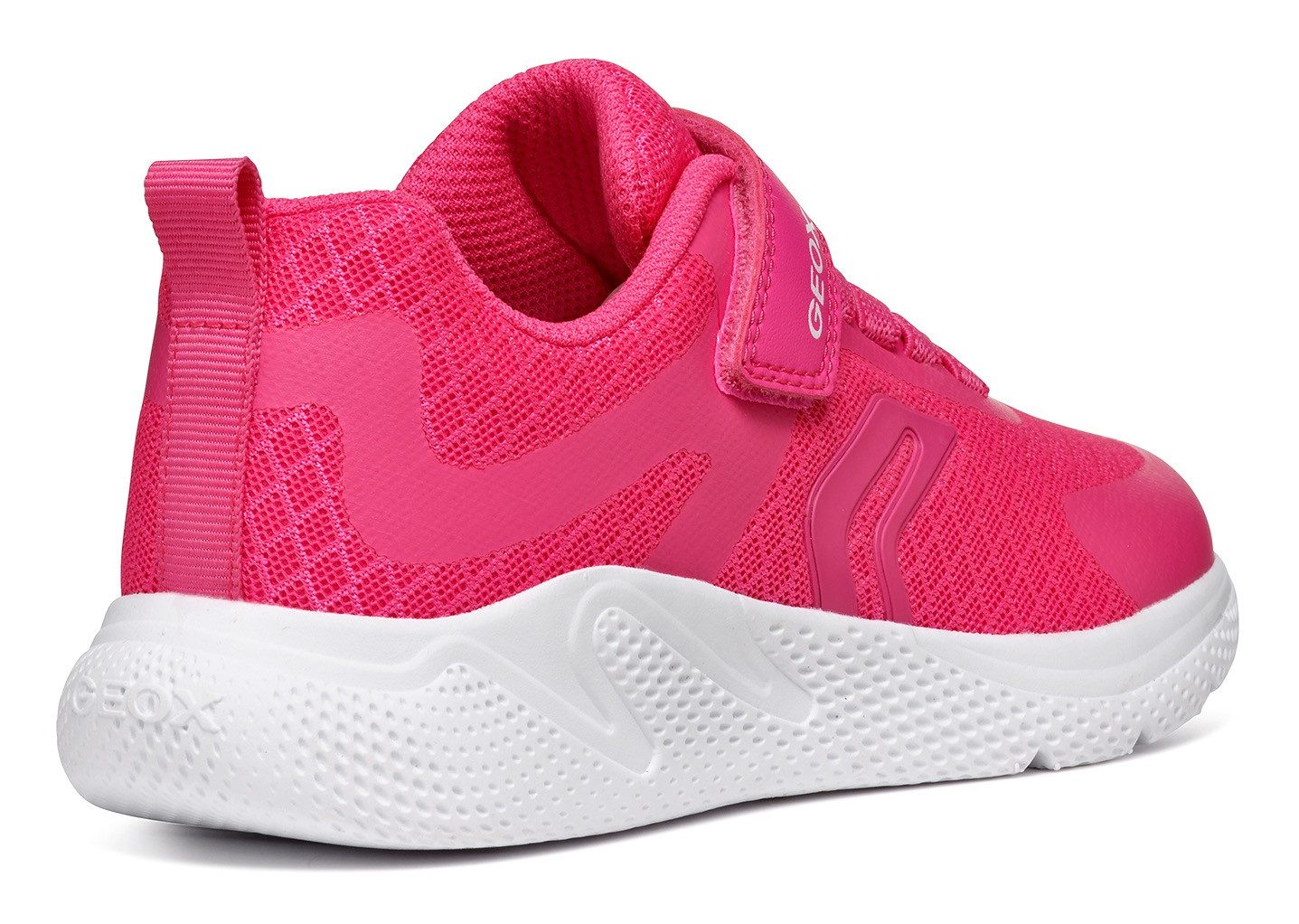 Geox Sneakers J SPRINTYE GIRL , vrijetijdsschoen, instapschoen met klittenbandsluiting