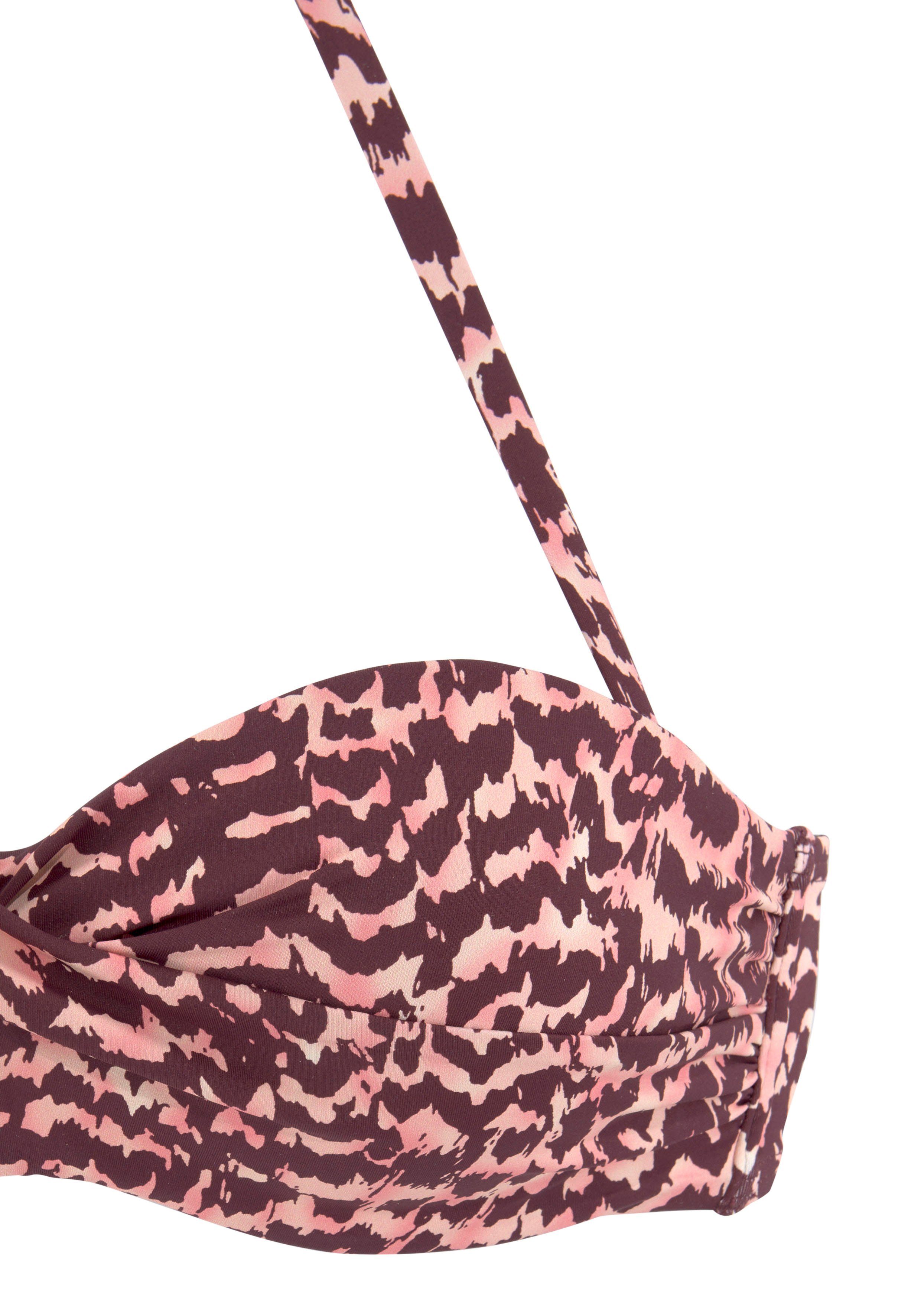 Lascana Beugelbandeau bikinitop Holly in wikkellook