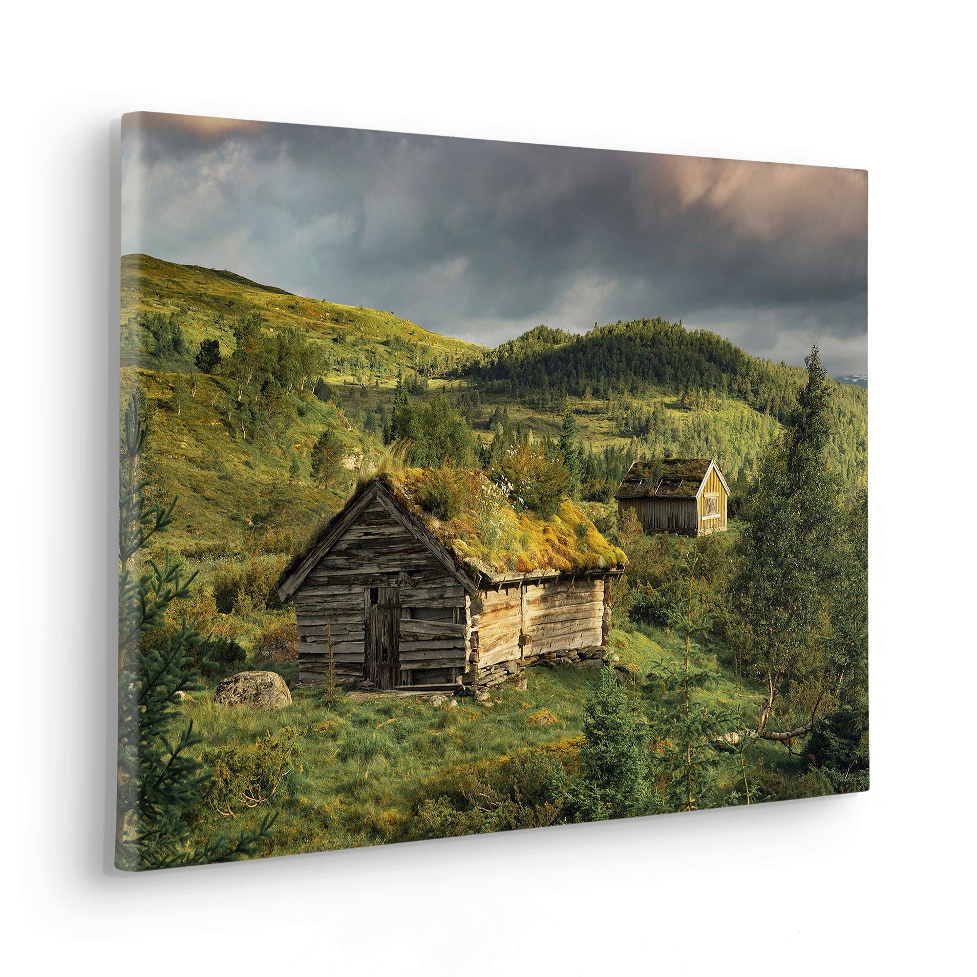 Komar Artprint op linnen Rustic Charme - Afmeting 60 x 40 cm (1 stuk)
