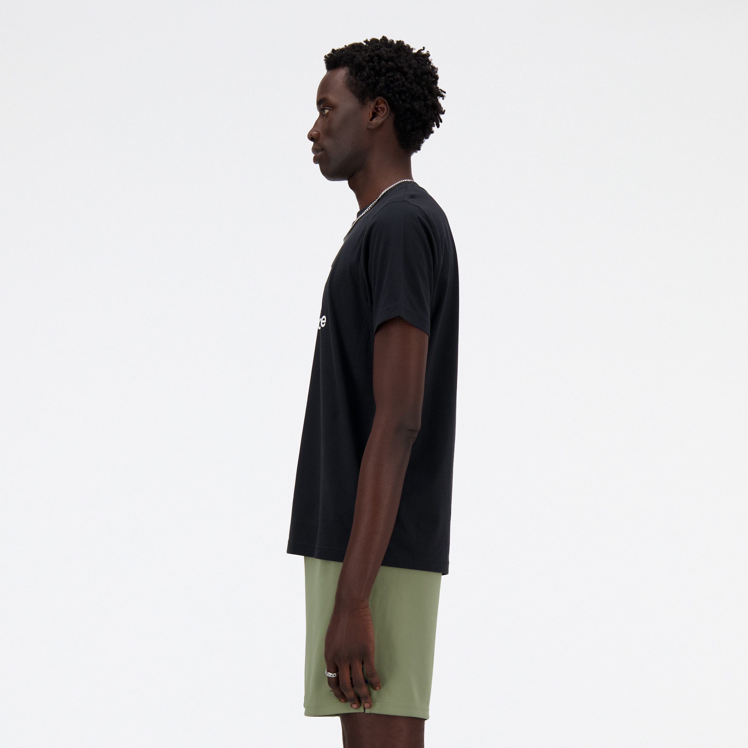 New Balance T-shirt Sport Essentials logo T-shirt NB NAVY