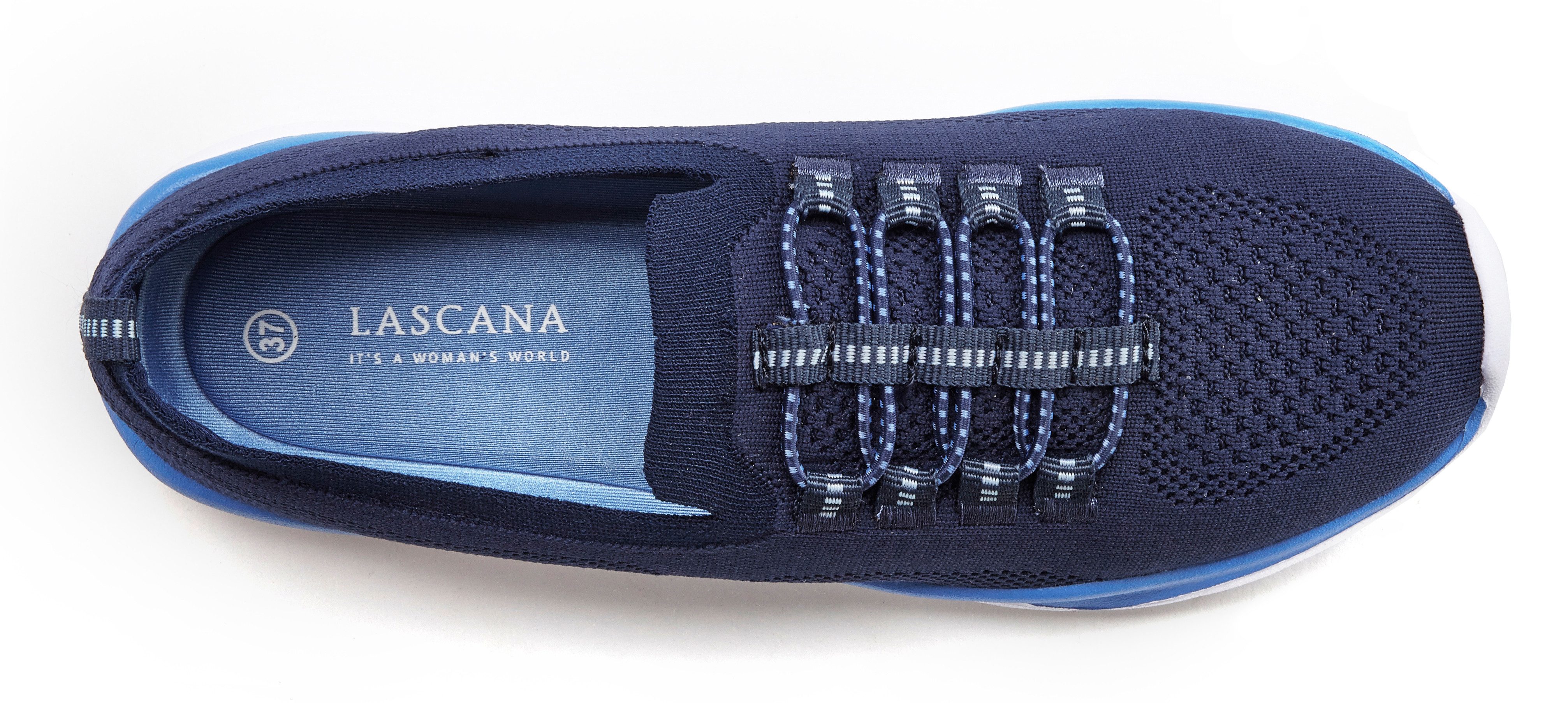 Lascana Sneakers Slippers, lage schoenen, om in te schieten, licht meshmateriaal VEGAN