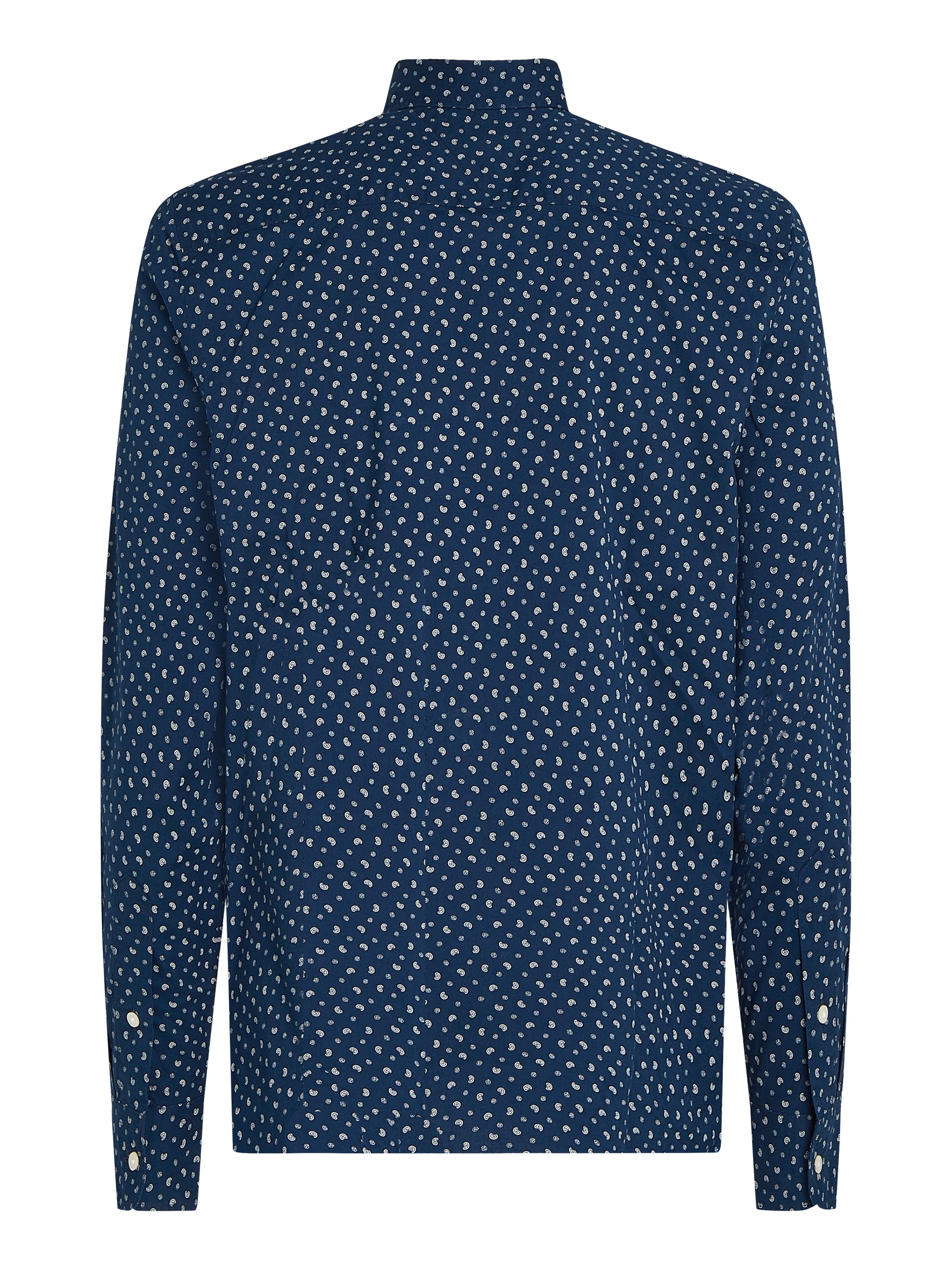 Tommy Hilfiger Overhemd met lange mouwen FLEX POPLIN AOP SF SHIRT
