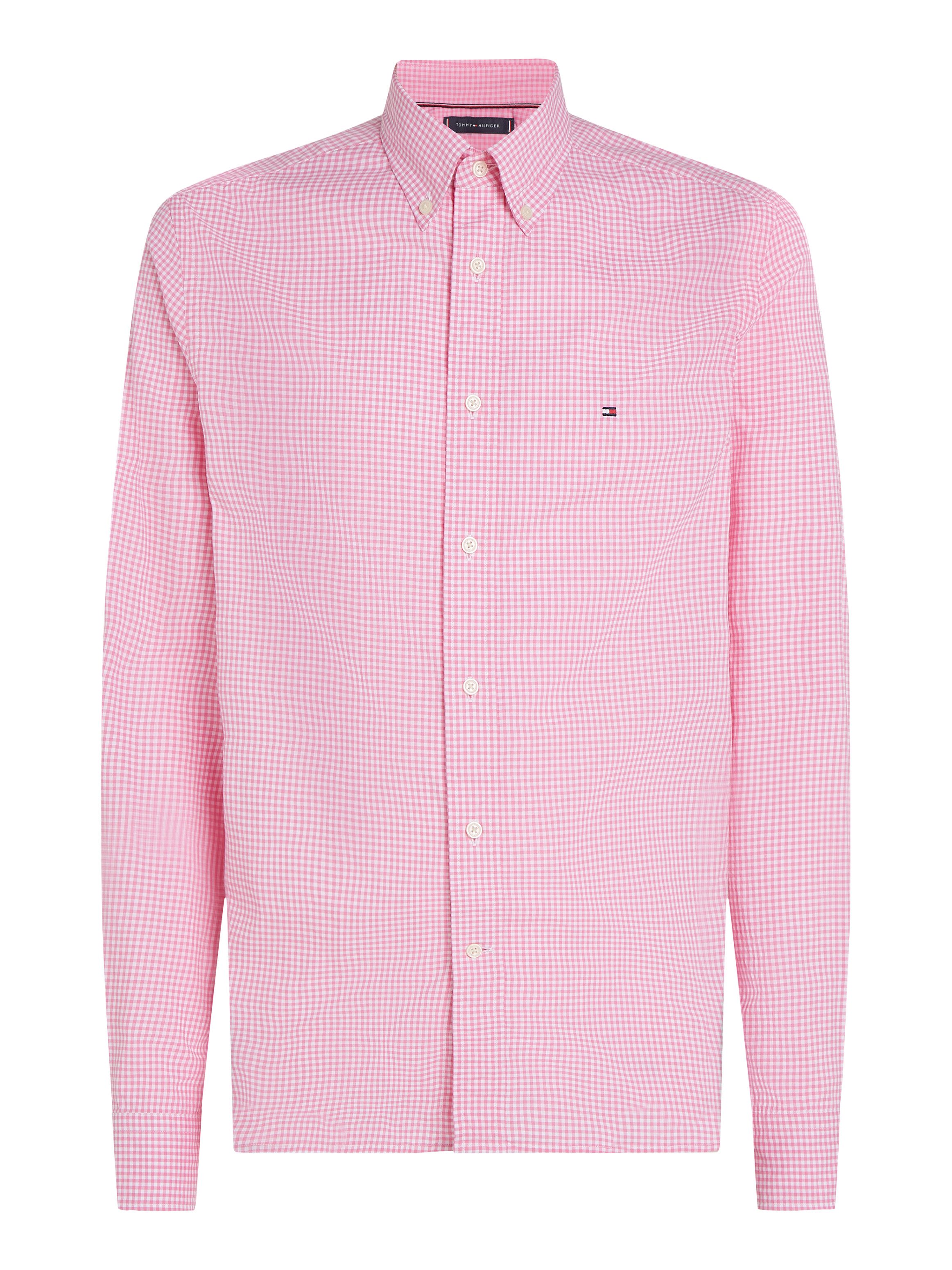 Tommy Hilfiger Businessoverhemd FLEX POPLIN GINGHAM RF SHIRT
