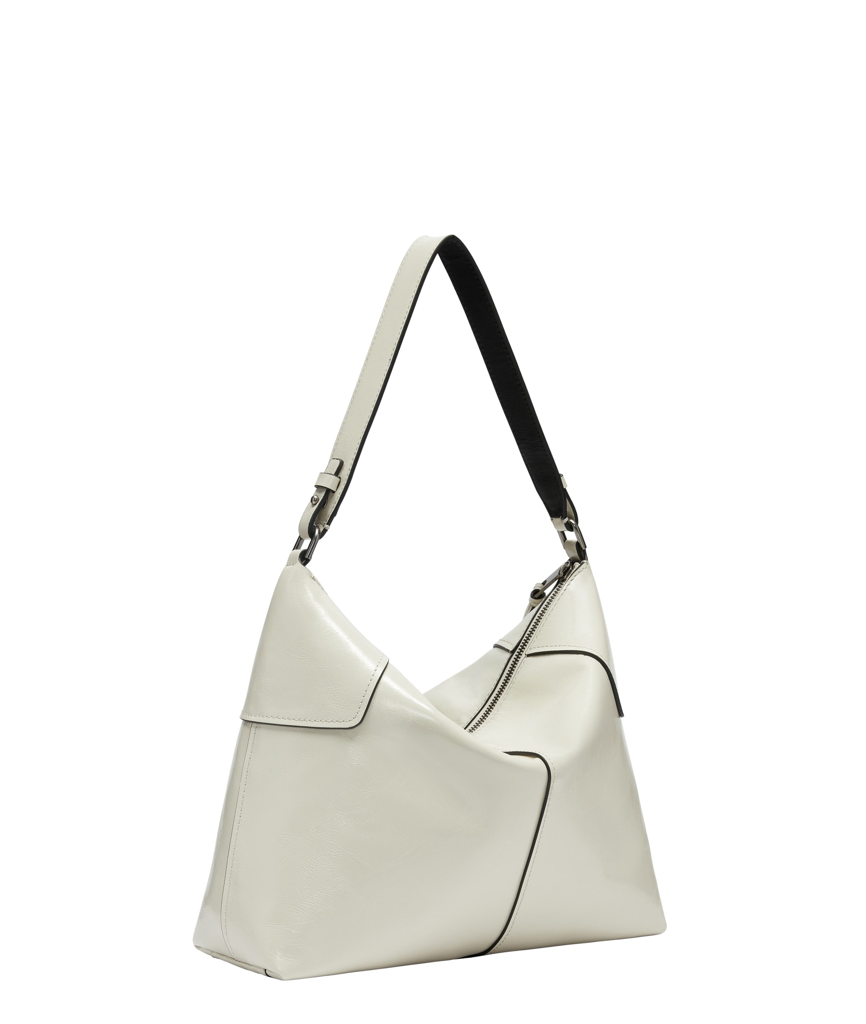 Liebeskind Berlin Hobo-tas Hobo M MILA LACK DISTRESSED