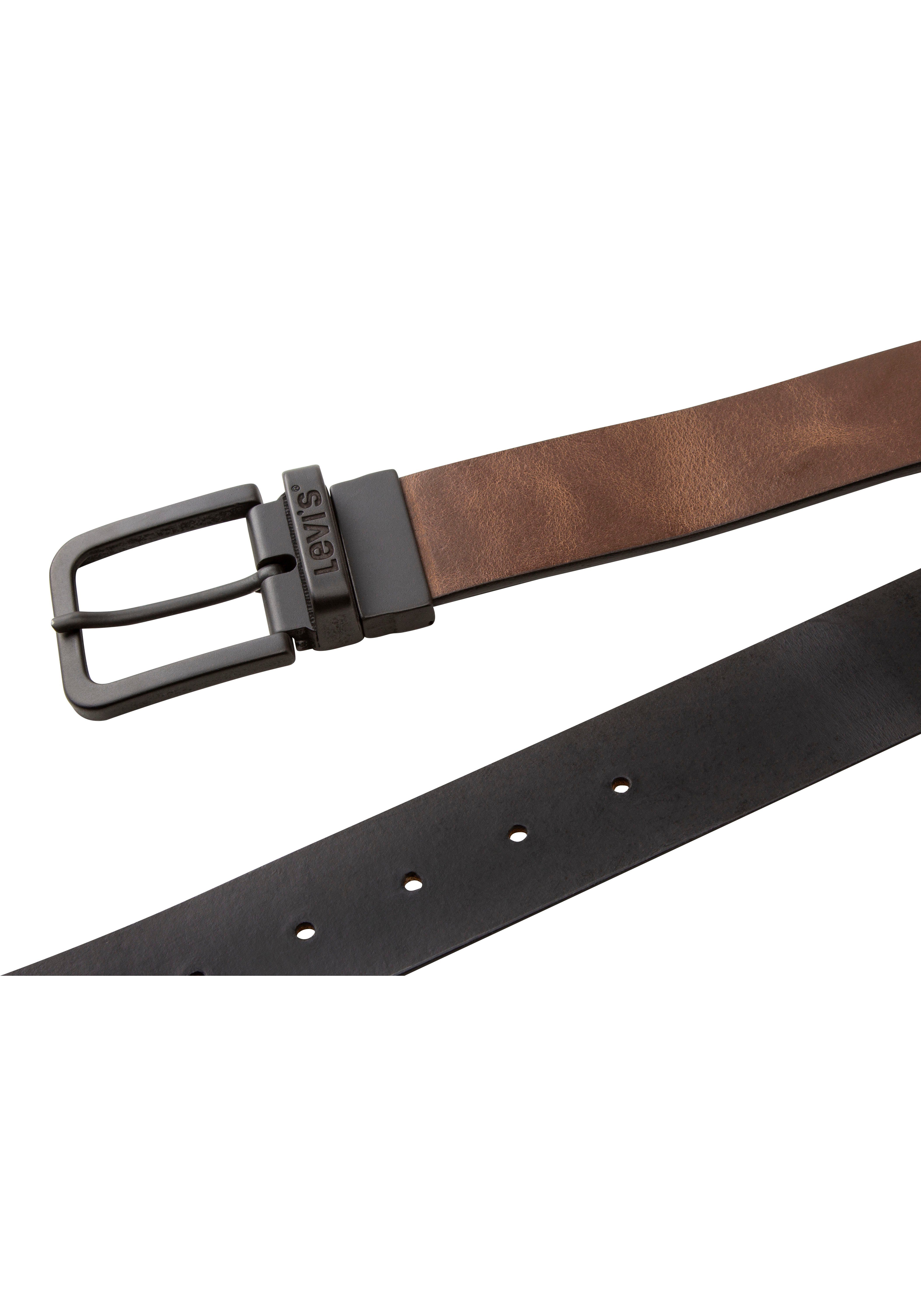 Levi's® Leren riem CORE metalen tweezijdig te dragen riem