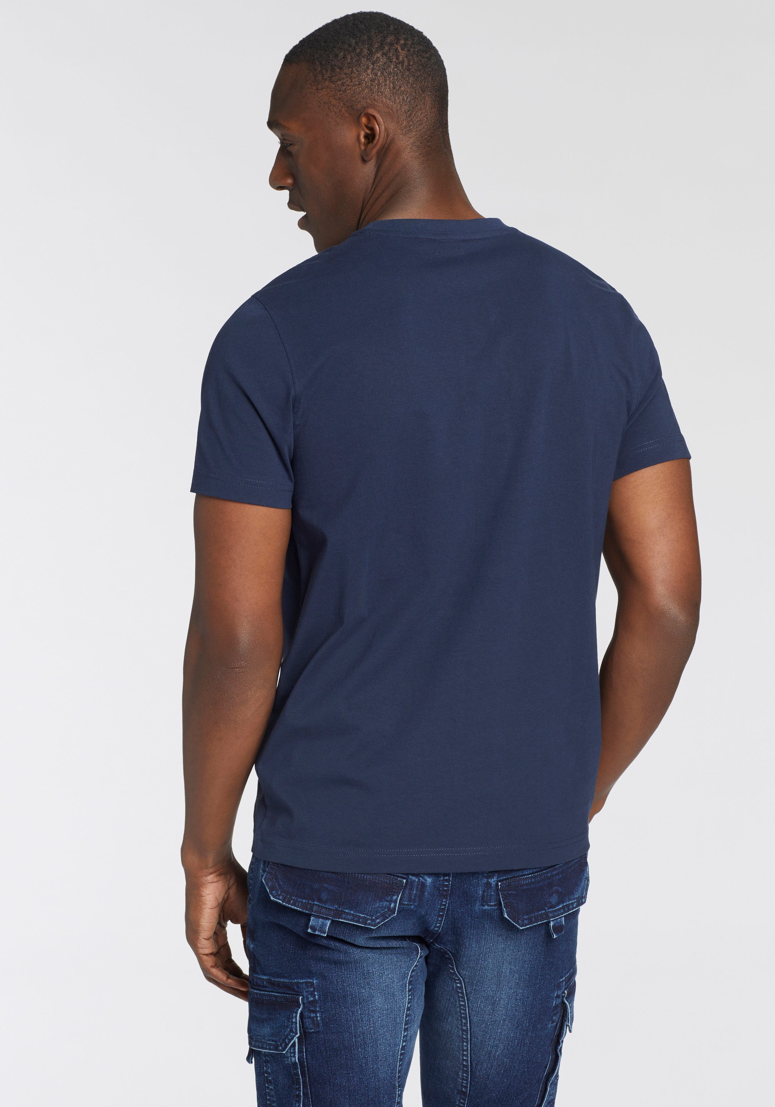 H.I.S T-shirt Met grote frontprint