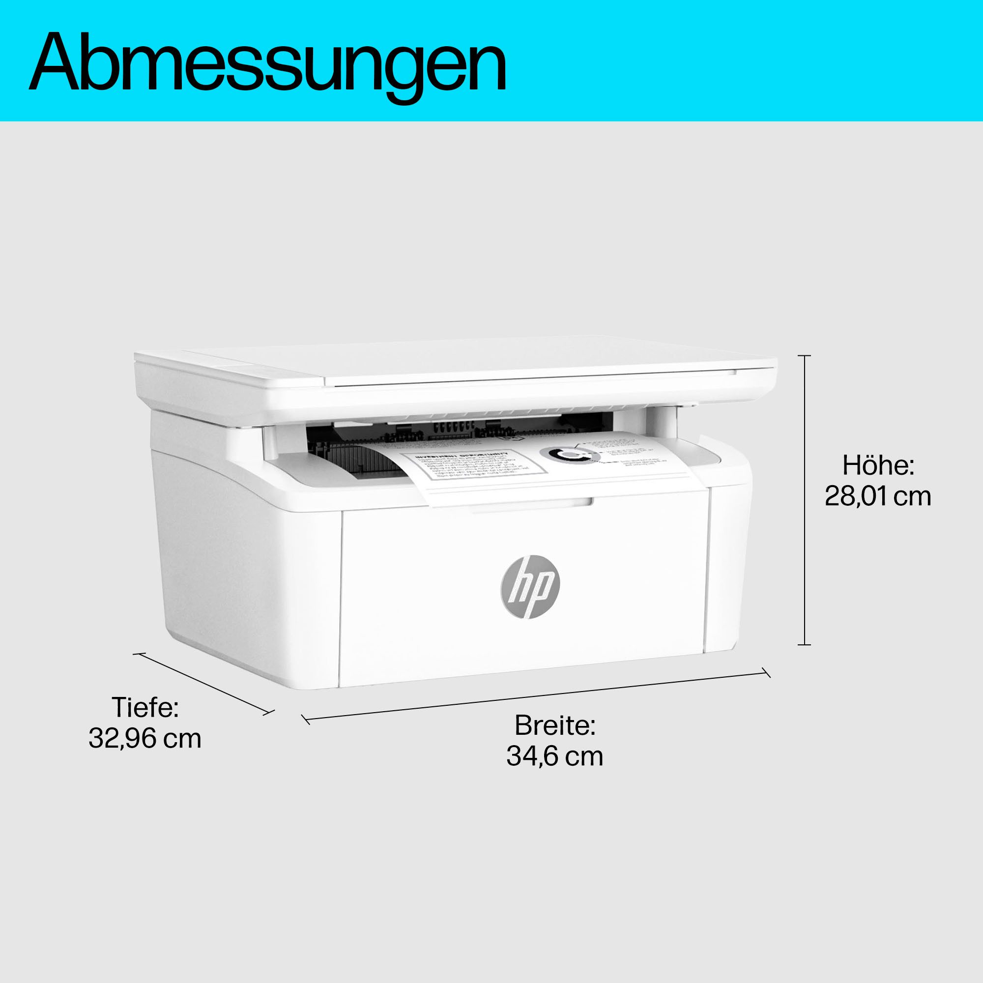 HP All-in-oneprinter LaserJet MFP M140w