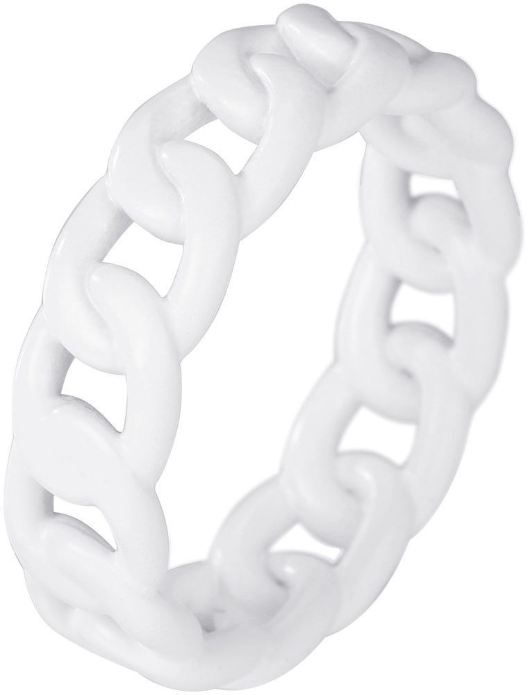 Firetti Ring Sieraad cadeau roestvrij staal ring damesring herenring schakelketting kleur