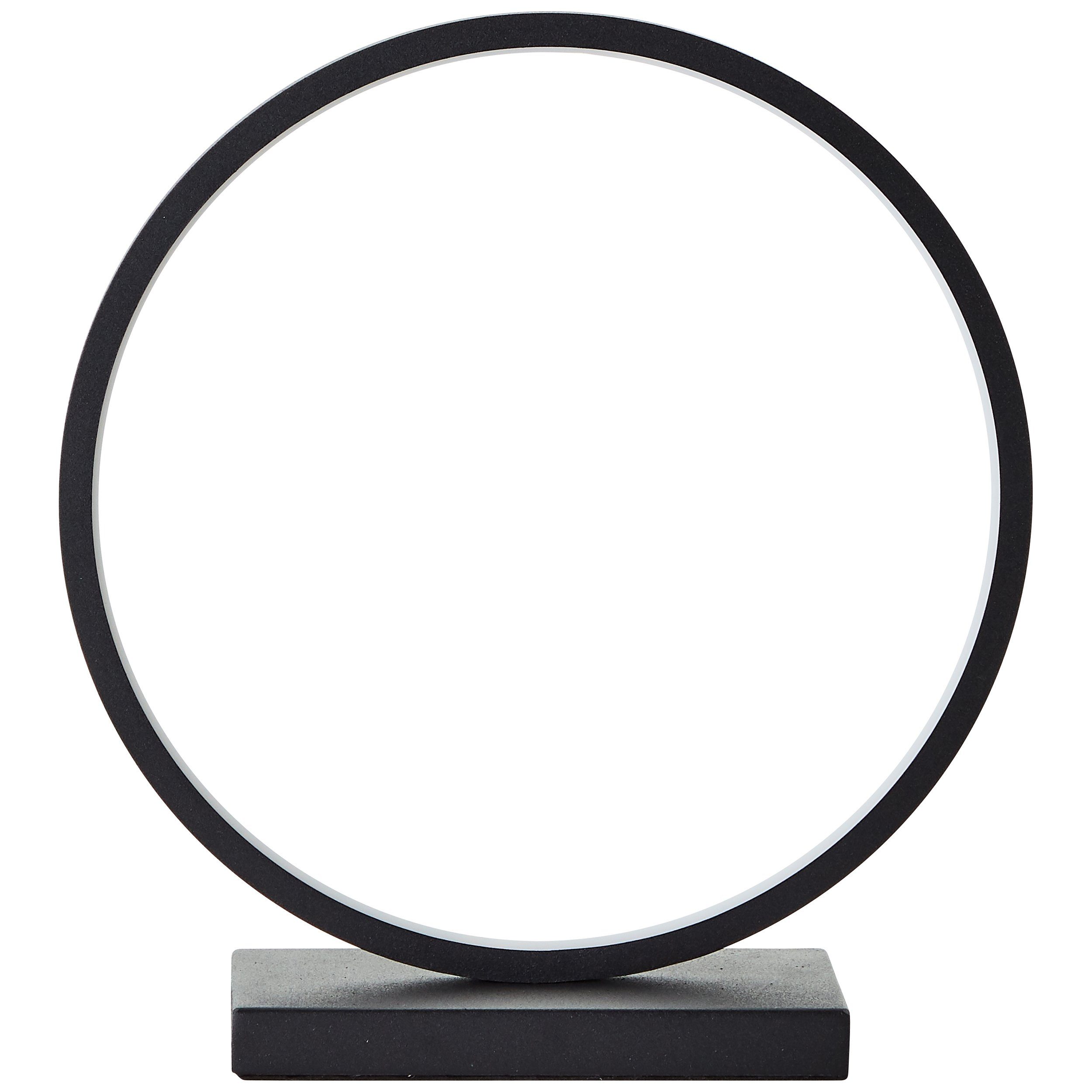Brilliant Leuchten Led-tafellamp Chaumont Hoogte 28 cm, 850 lm, aluminium, zwart