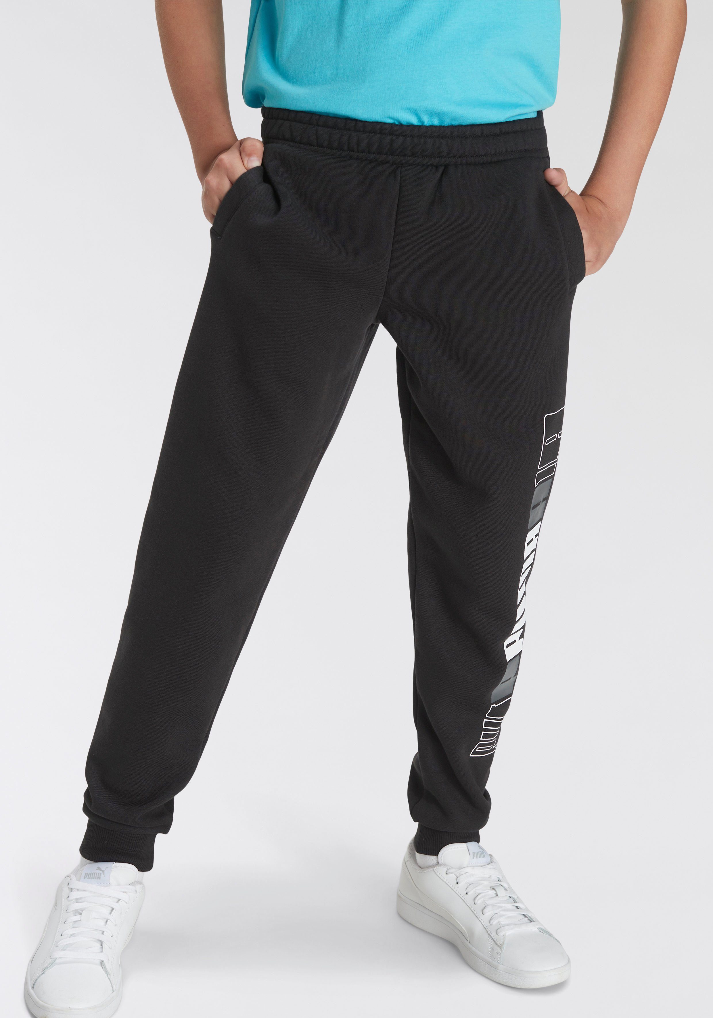 PUMA Joggingbroek ESS+ LOGO LAB SWEATPANTS FL CL B