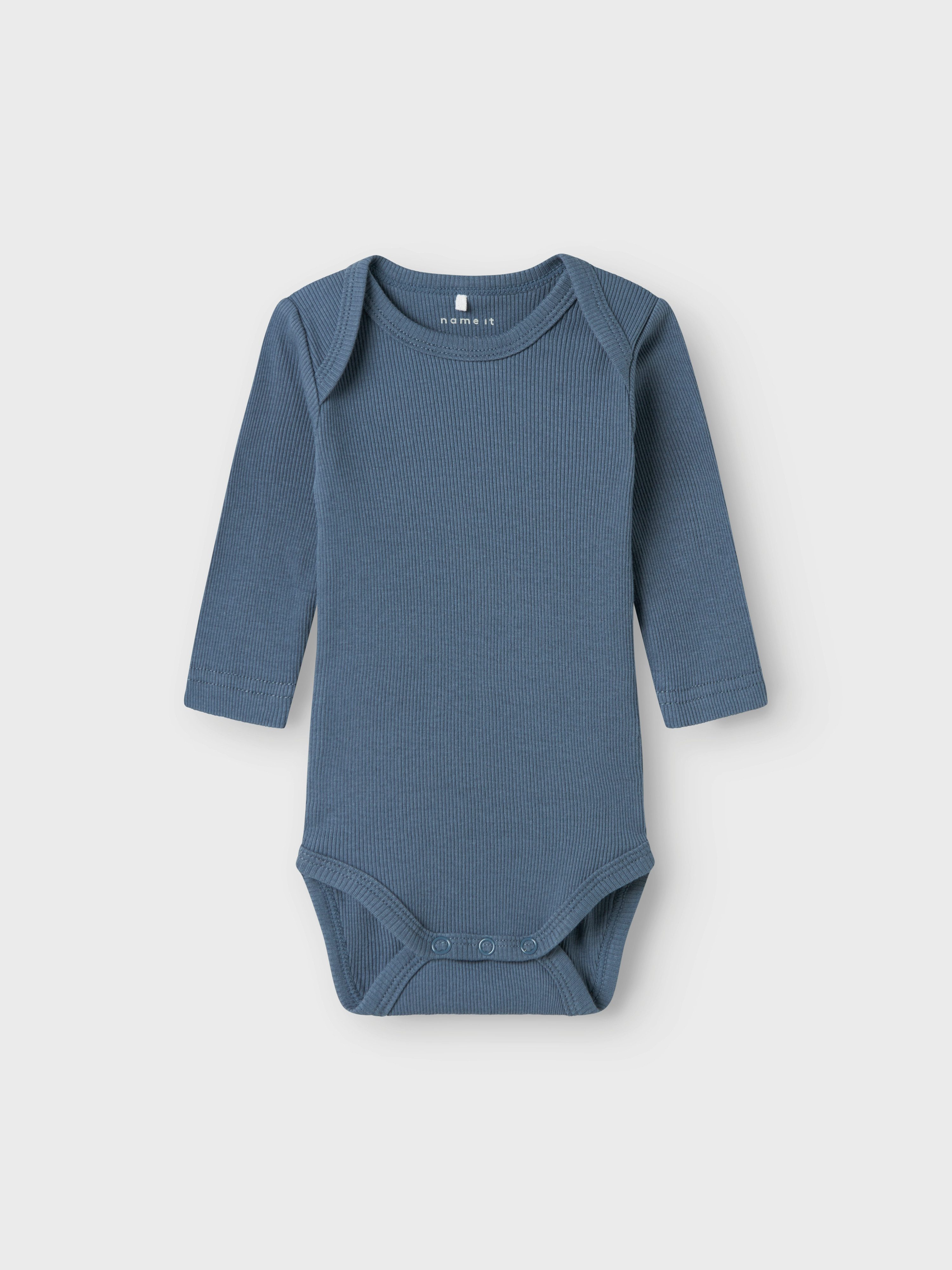 Name It Body NBNBODY 3P LS SOLID RIB (set, 3-delig)