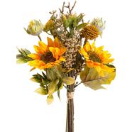 botanic-haus kunsttak boeket zonnebloemen geel