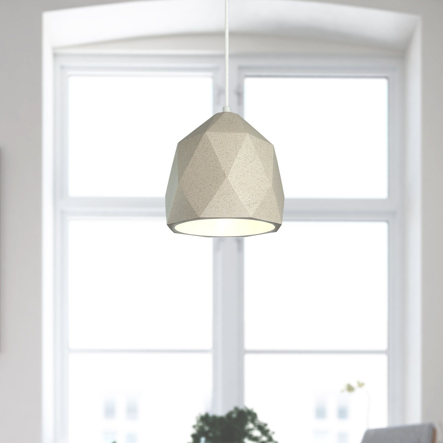 Paco Home Hanglamp FREE-TOWN Led, E27, lamp voor woonkamer eetkamer keuken, in hoogte verstelbaar