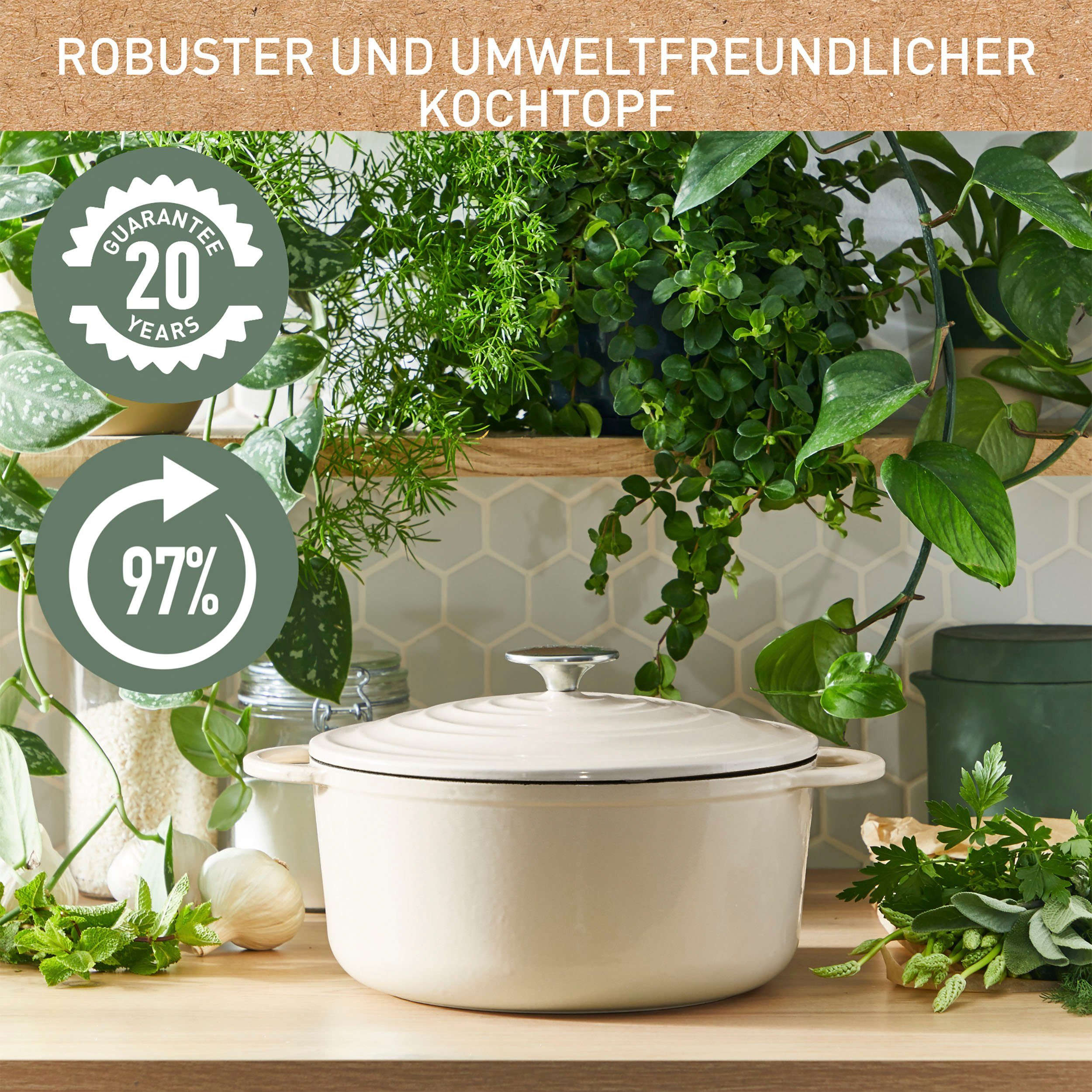 Tefal Kookpan LOV milieuvriendelijk, onschadelijke pigmenten, langzaam garen, ø 25 cm, inductie (1-delig)