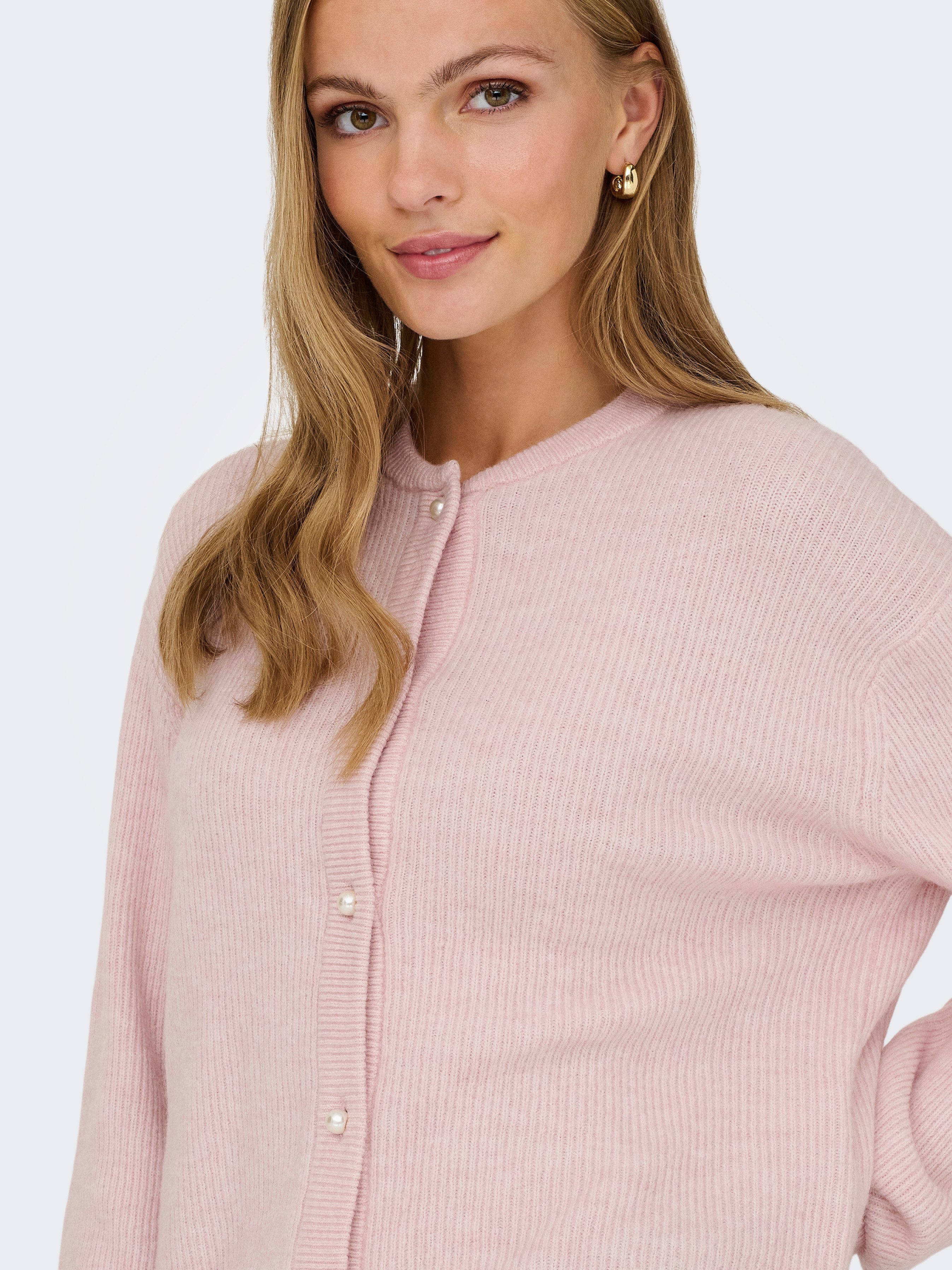 JDY Vest JDYLUMI LIFE L/S BUTTON CARDIGA KNT NOOS