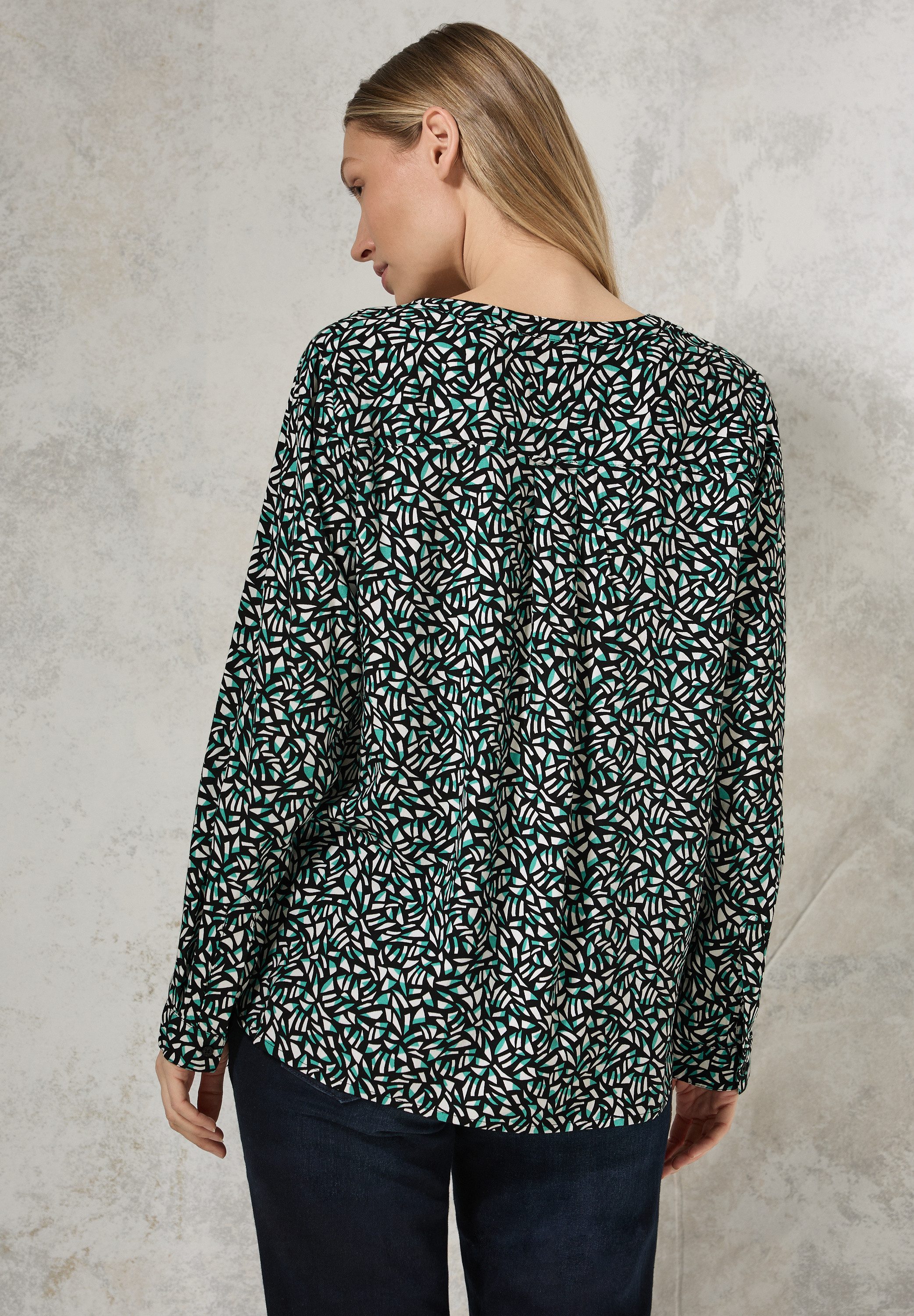 Cecil Blouse met lange mouwen met print all-over