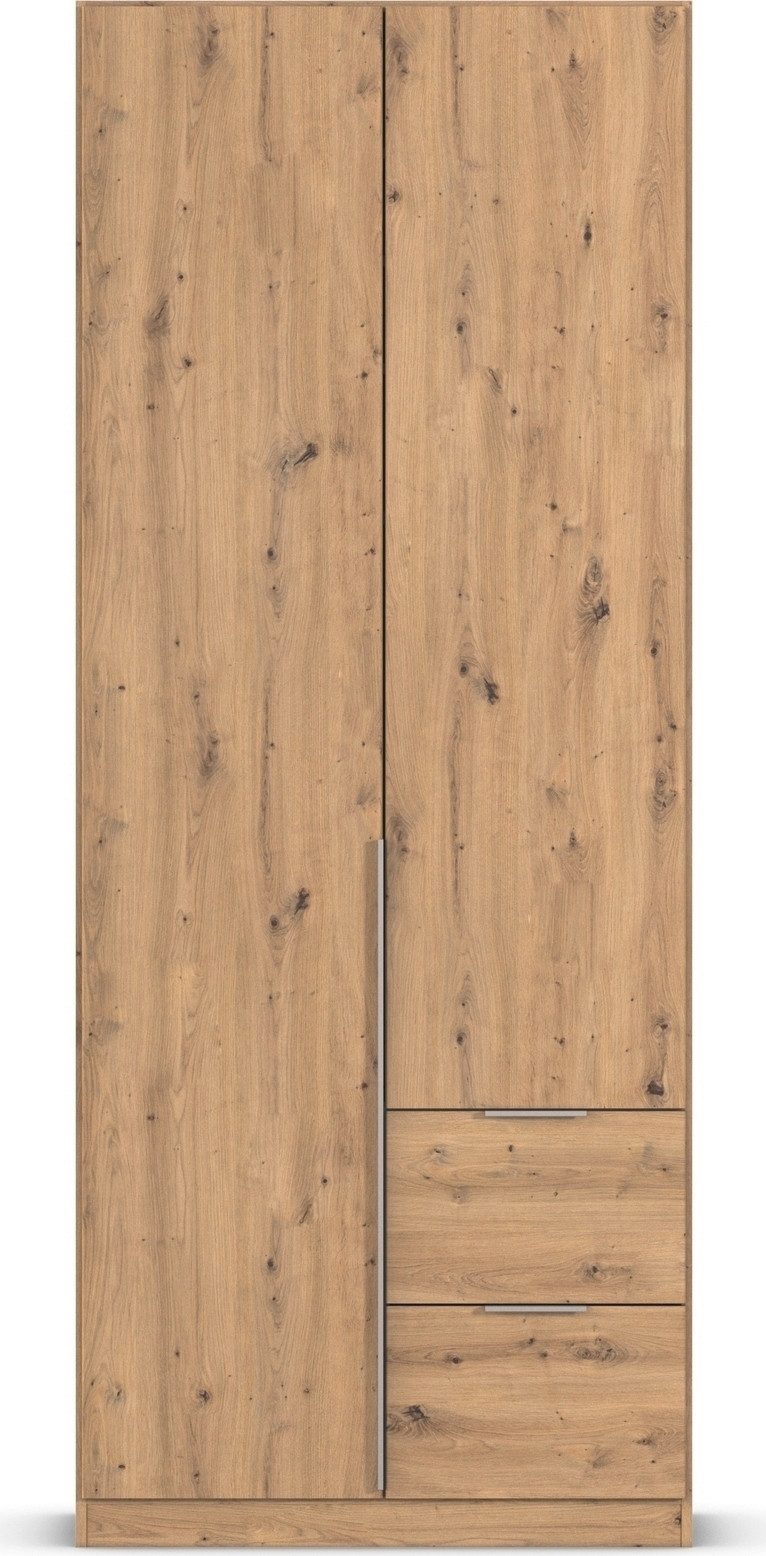 rauch Draaideurkast Kledingkast kast garderobe AGORDO met decor- of hoogglansfront