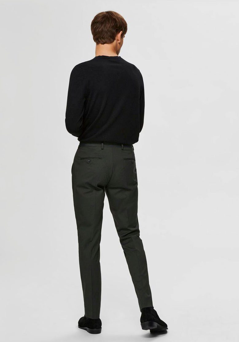 SELECTED HOMME Gebreide trui SLHBERG CREW NECK NOOS