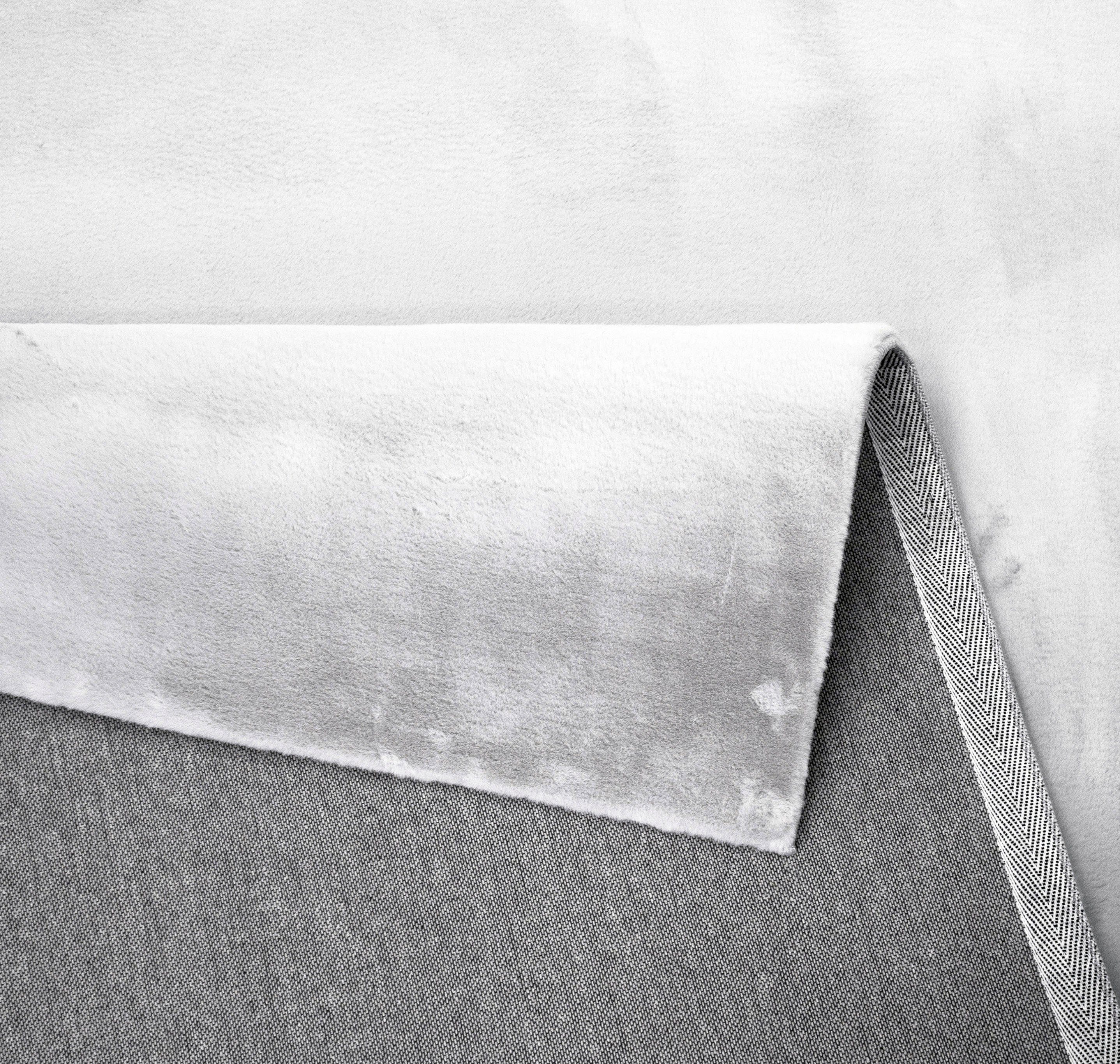 Leonique Vachtvloerkleed Balu, kunstfellteppich, modern, langpolig tapijt Konijnenbont-gevoel, behaaglijk, zacht, woonkamer, slaapkamer