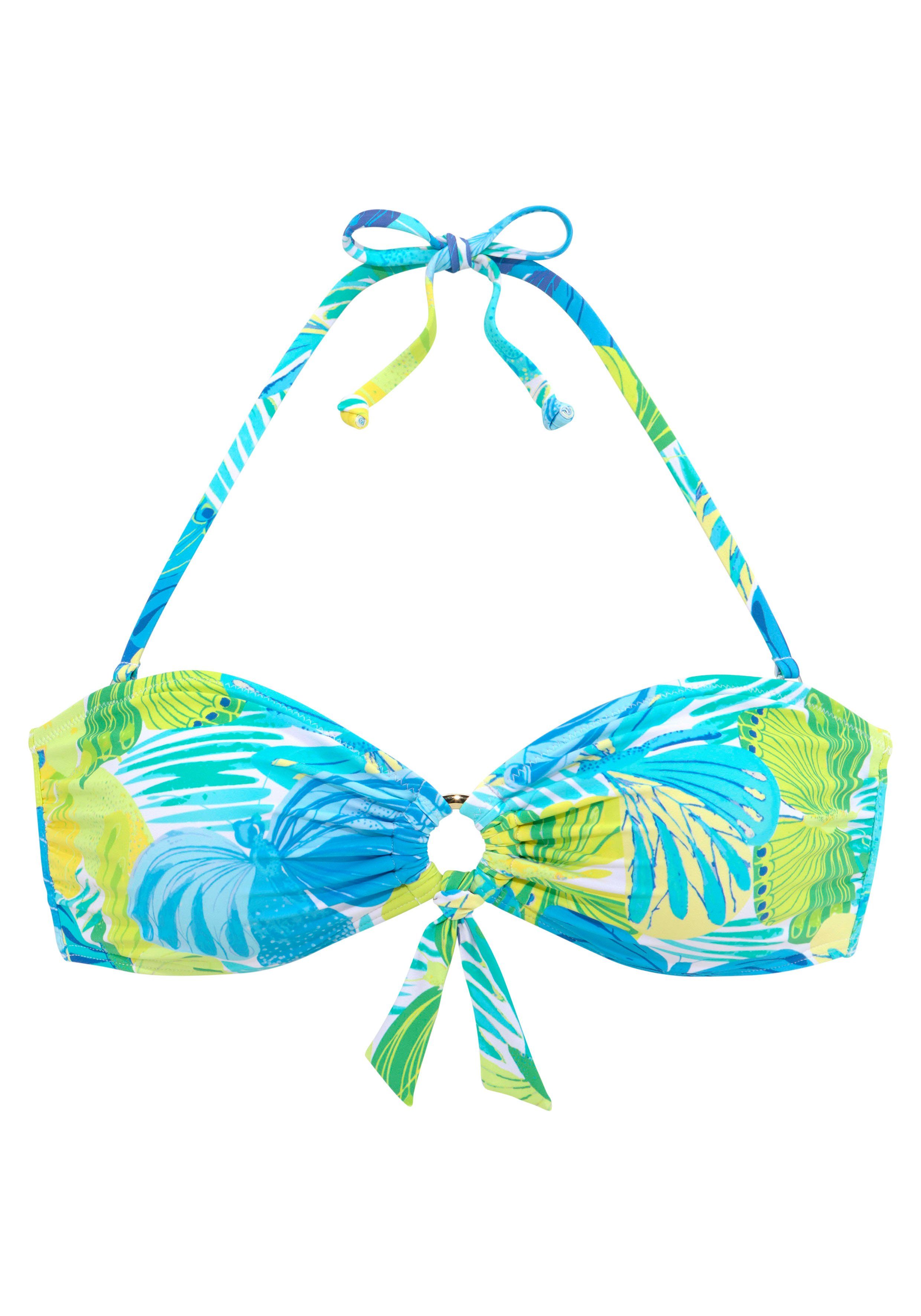 Sunseeker Bandeau-bikinitop met sierring