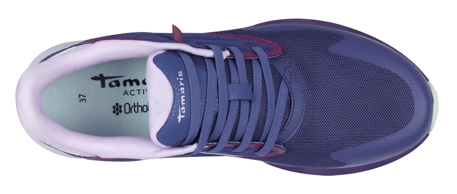Tamaris Slip-on sneakers Nowana , vrijetijdsschoen, lage schoen, slippers met ortholite-uitrusting