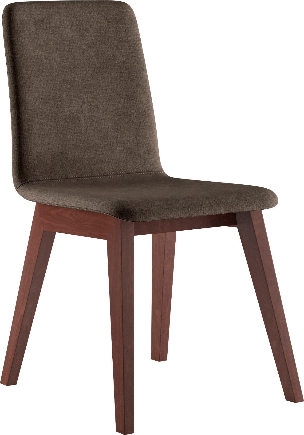 INOSIGN Stoel Sandy met verschillende stoelpootkleuren en kleurvarianten, zithoogte 47 cm (2 stuks)