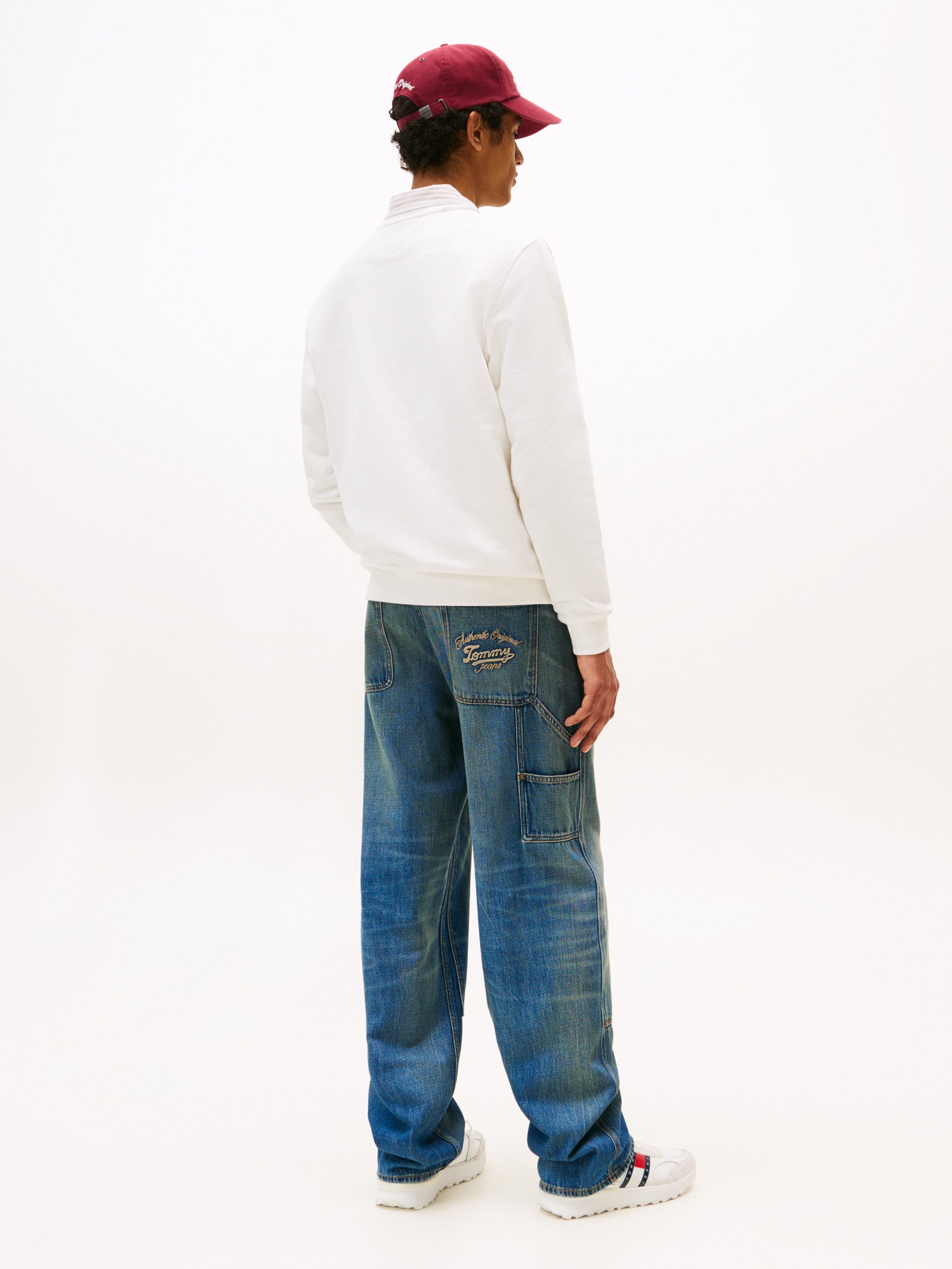 TOMMY JEANS Sweatshirt TJM REG STACK CREW EXT