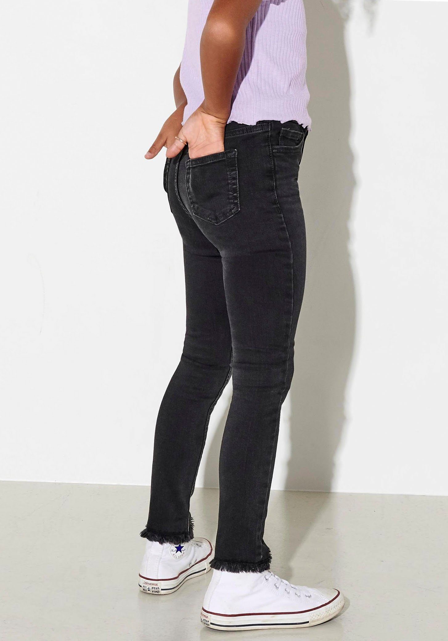 KIDSONLY skinny jeans met slijtage