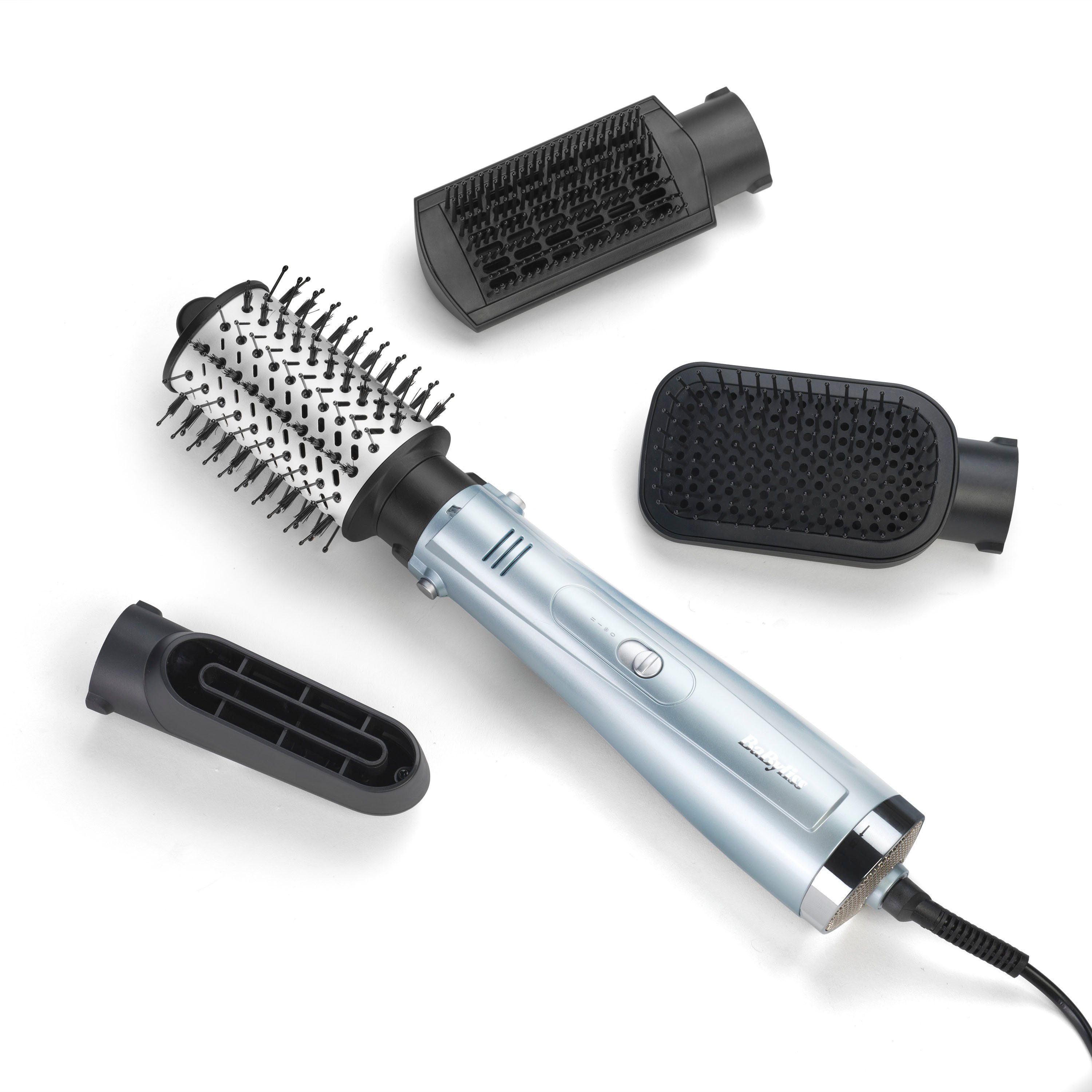 Babyliss Stylingborstel met warme lucht Hydro Fusion Smooth & Shape