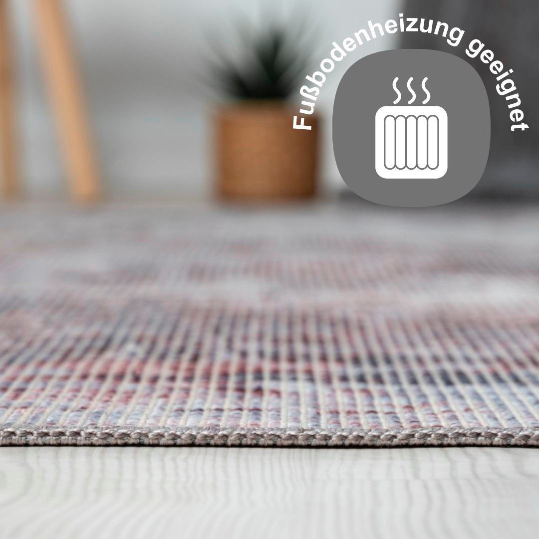 Myflair Möbel & Accessoires Vloerkleed Avery Kortpolig, modern ontwerp, wasbaar, geschikt voor binnen- en buitengebruik