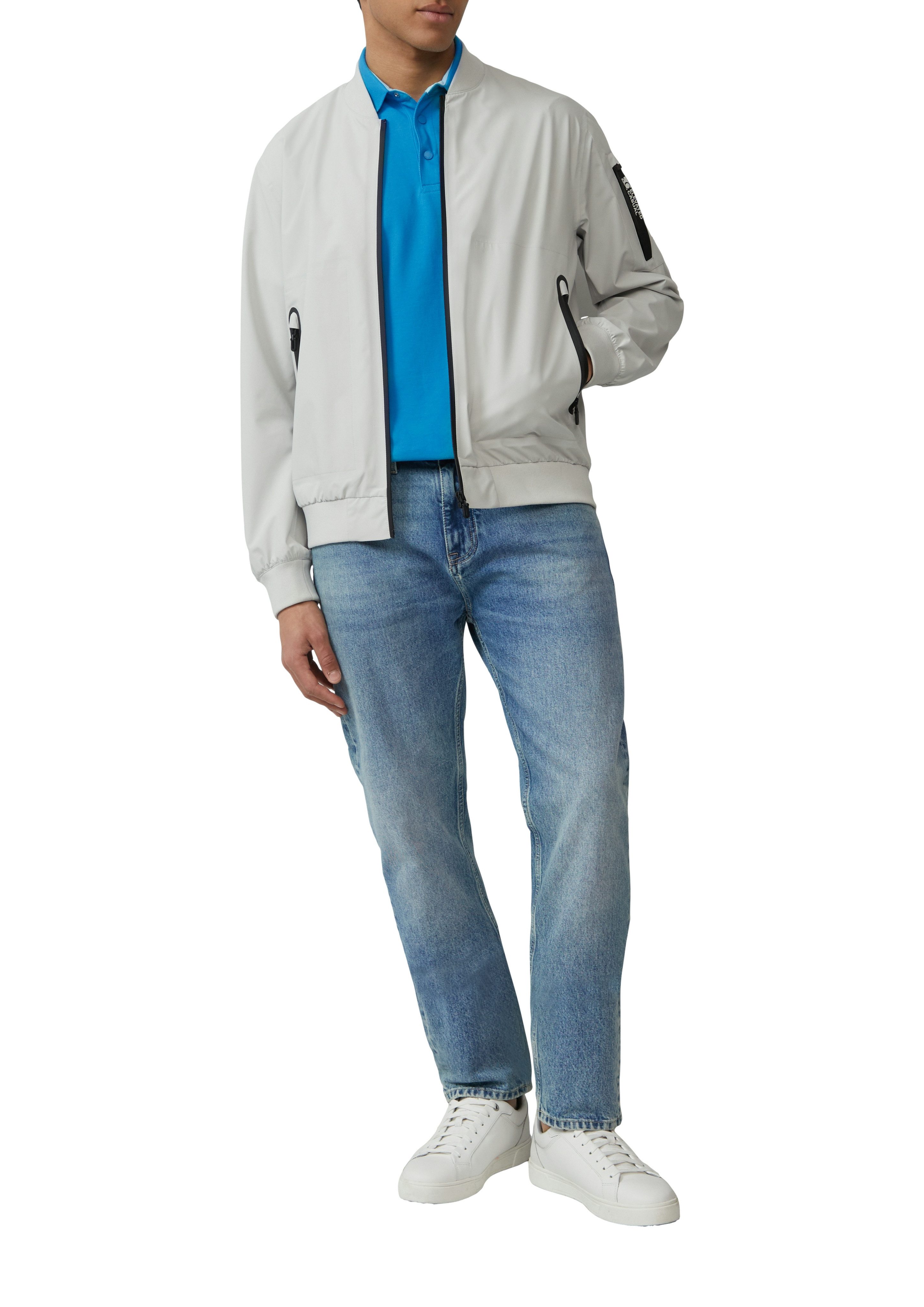 s.Oliver Poloshirt met contrastdetails