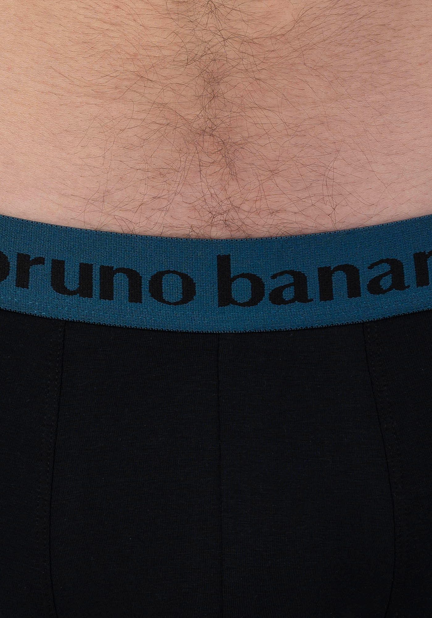Bruno Banani Boxershort met contrasterend logo-tailleband (2 stuks, Set van 2)