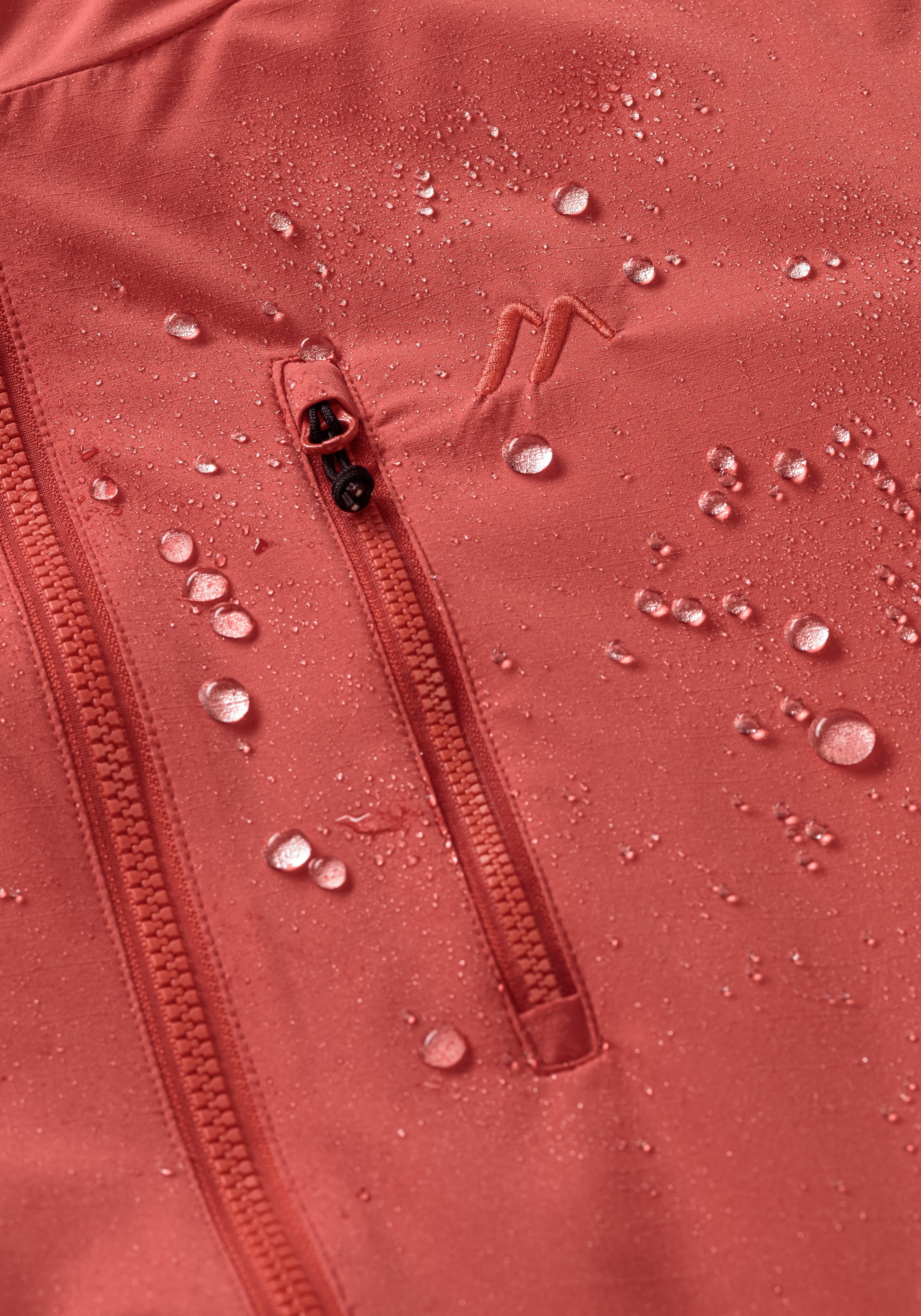 Maier Sports Parka ArorA Loop W Dames jacke waterdicht, outdoorjacke, 3 buitenzakken + binnenzak