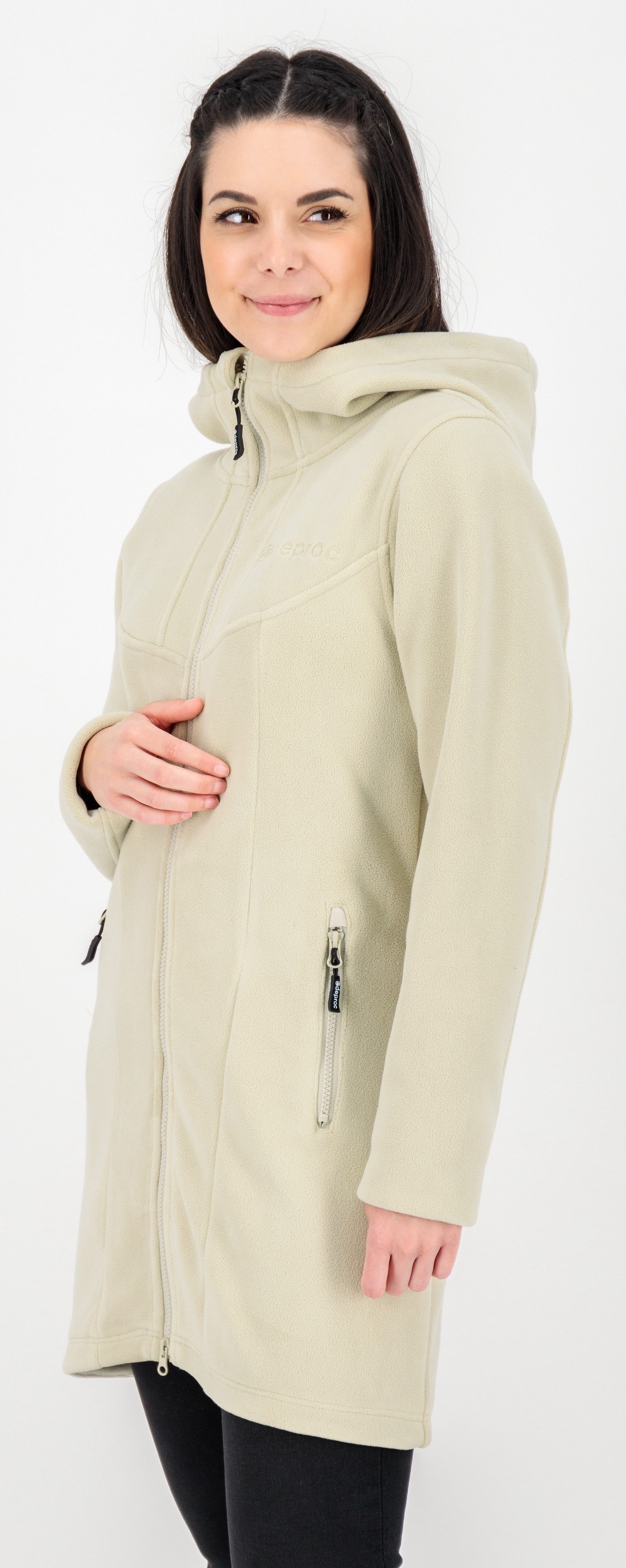 DEPROC Active Fleecejack WAWA PEAK met 2-wegritssluiting
