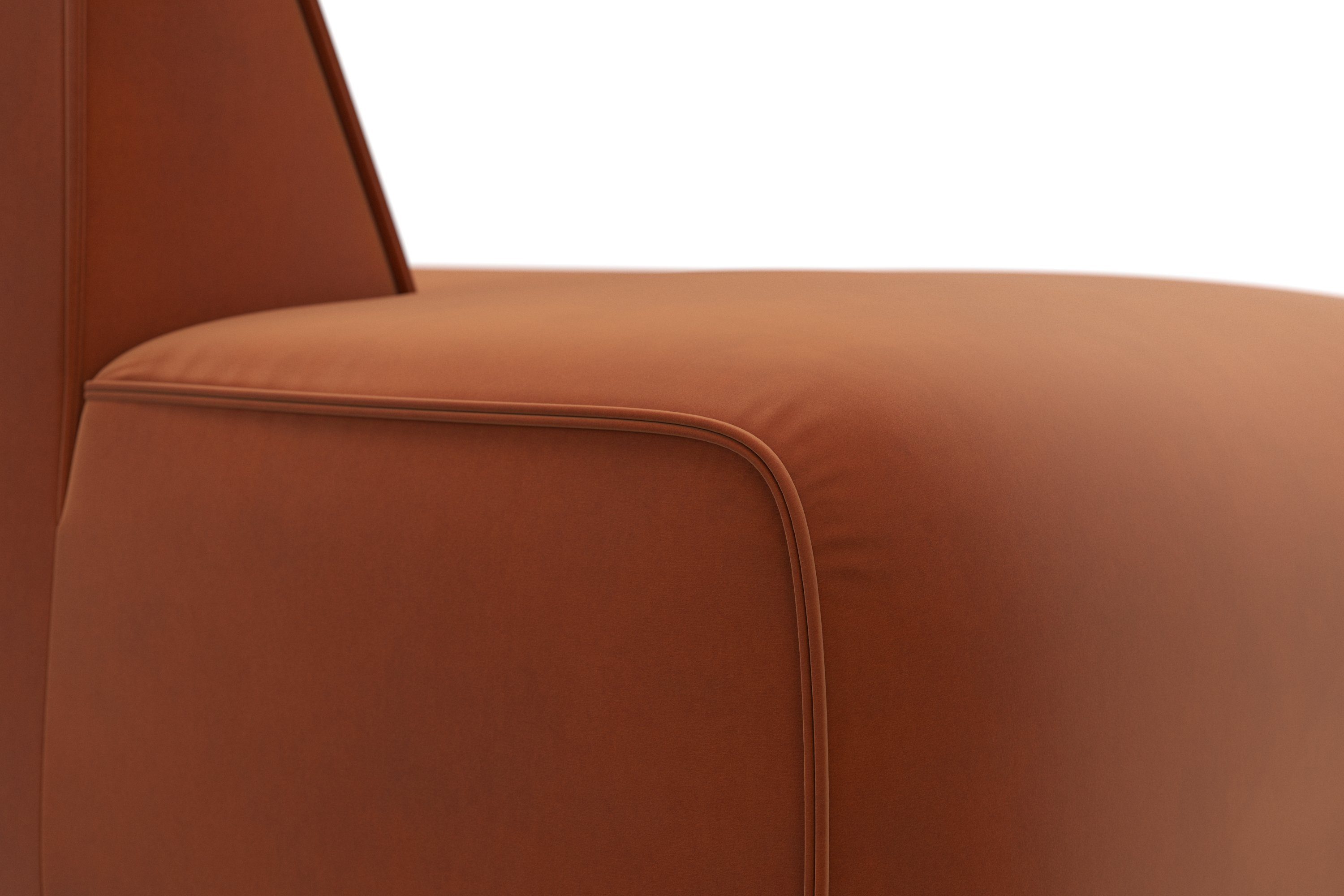 RAUM.ID Ottomane Merid chaise longue, afmetingen B/D/H: 100/162/70 cm als module of apart te gebruiken, voor individuele samenstelling