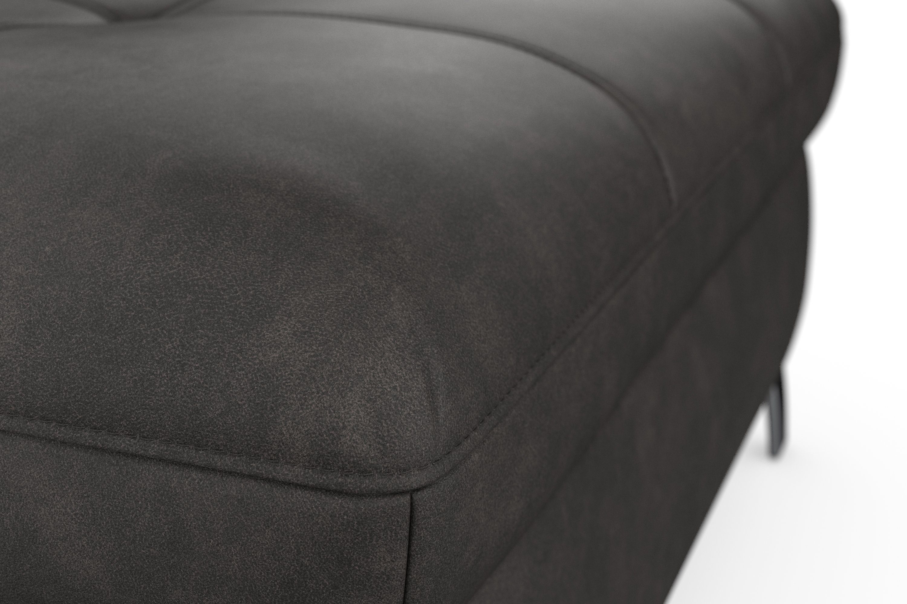 sit&more Hocker met bergruimte Maggiore met bergruimte en moderne metalen poten