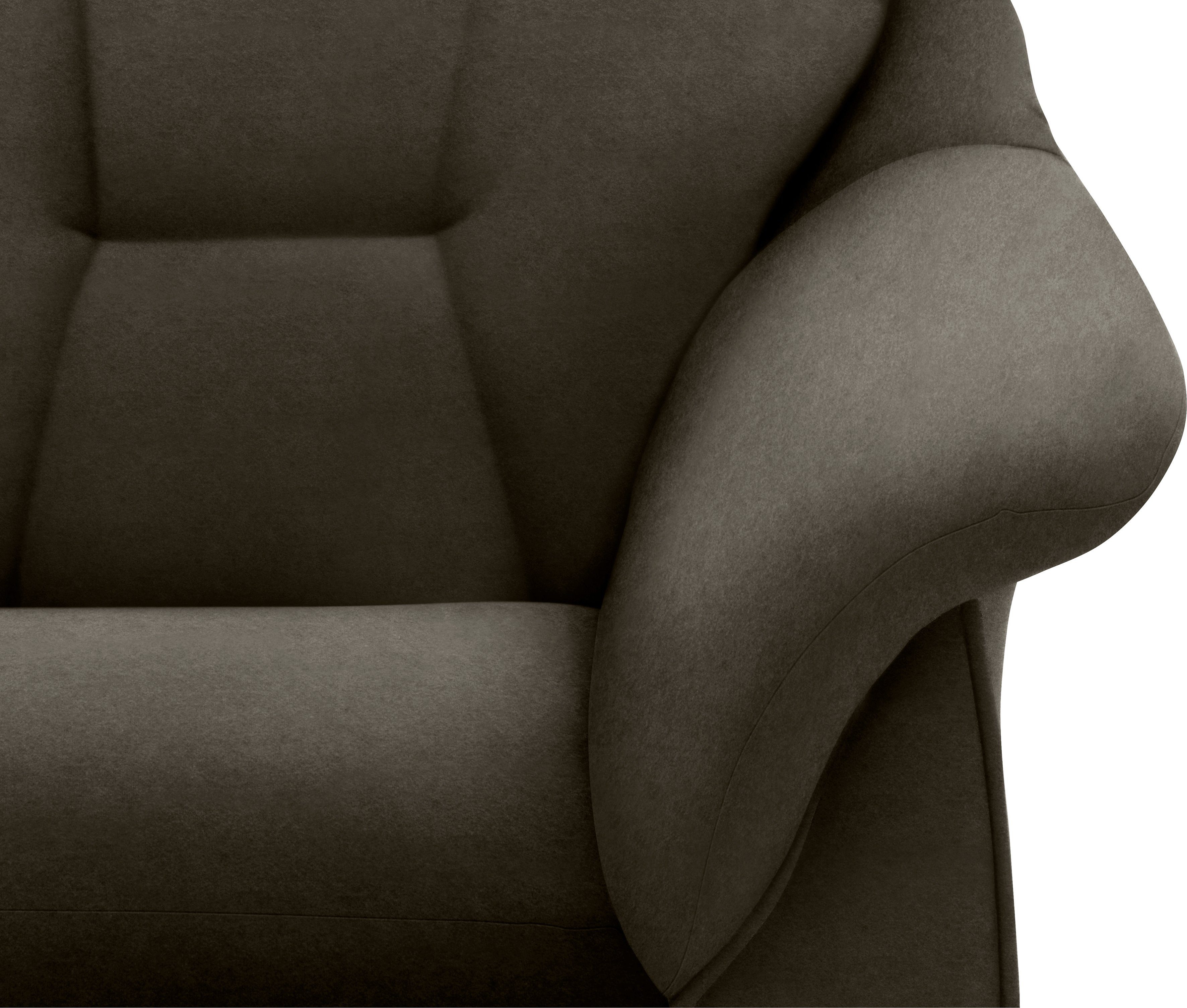 DOMO collection Fauteuil Faenza voor kleine ruimtes, tijdloos en elegant, compacte afmetingen