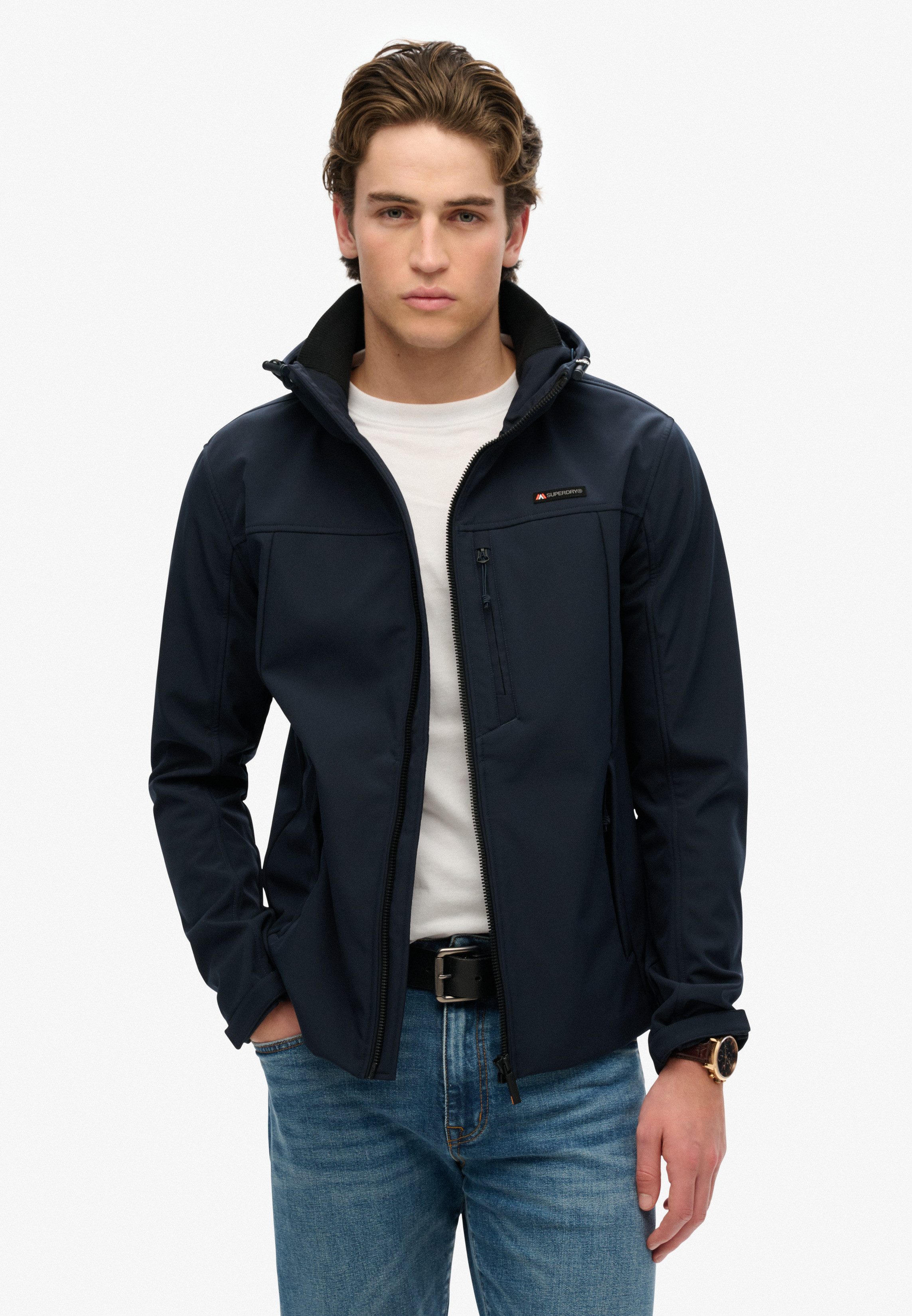 Superdry Outdoorjack HOODED SOFT SHELL TREKKER JKT