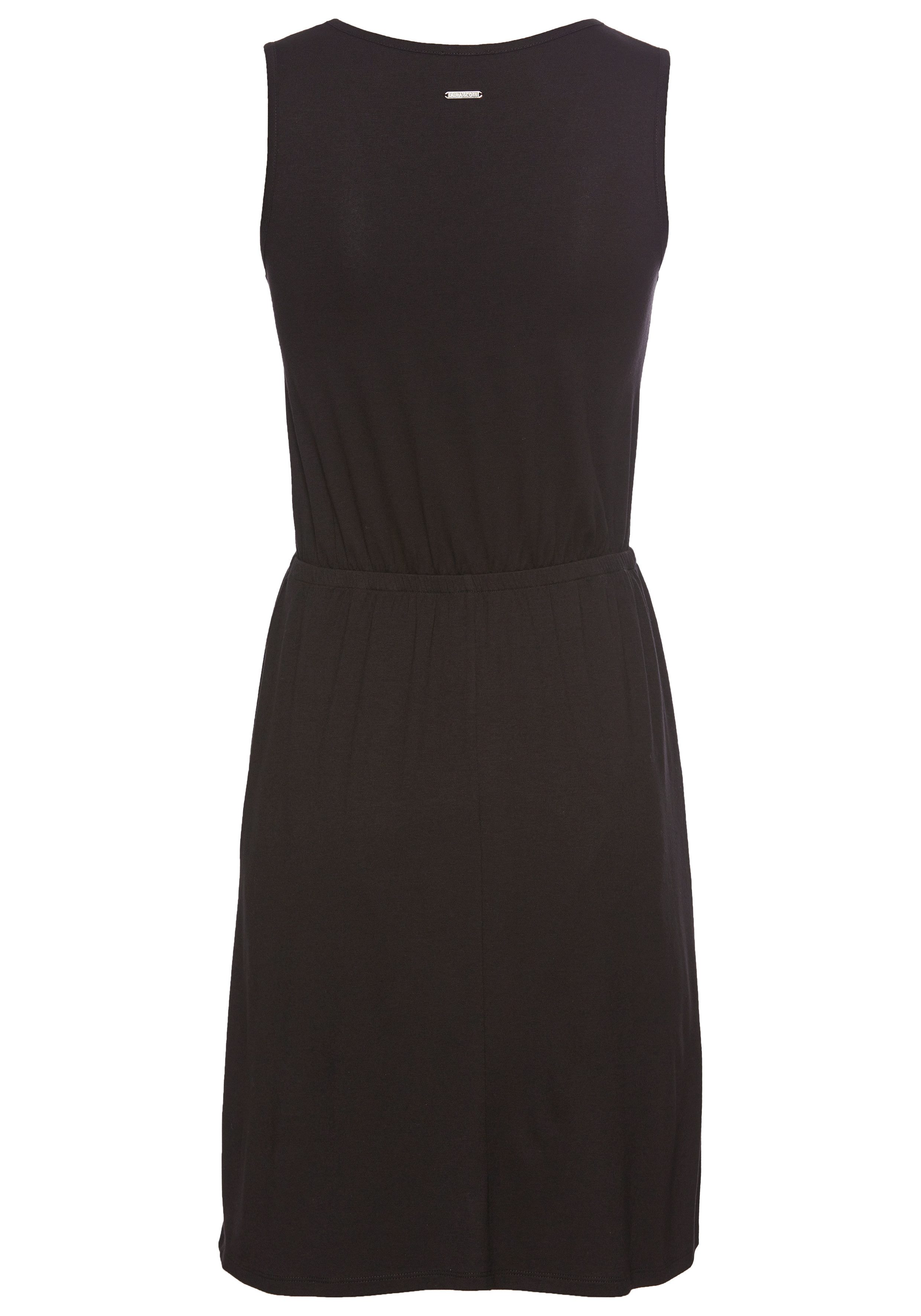 Laura Scott Zomerjurk V-hals met glanzende rits - NIEUWE COLLECTIE