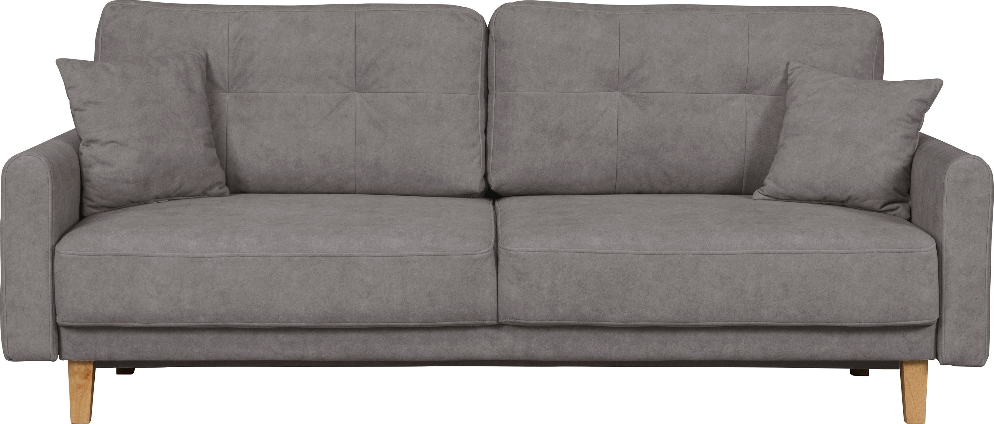 Home affaire 3-zitsbank TRIPLO optioneel slaapbank met bedlade, afmetingen B/D/H: 215/100/89 cm