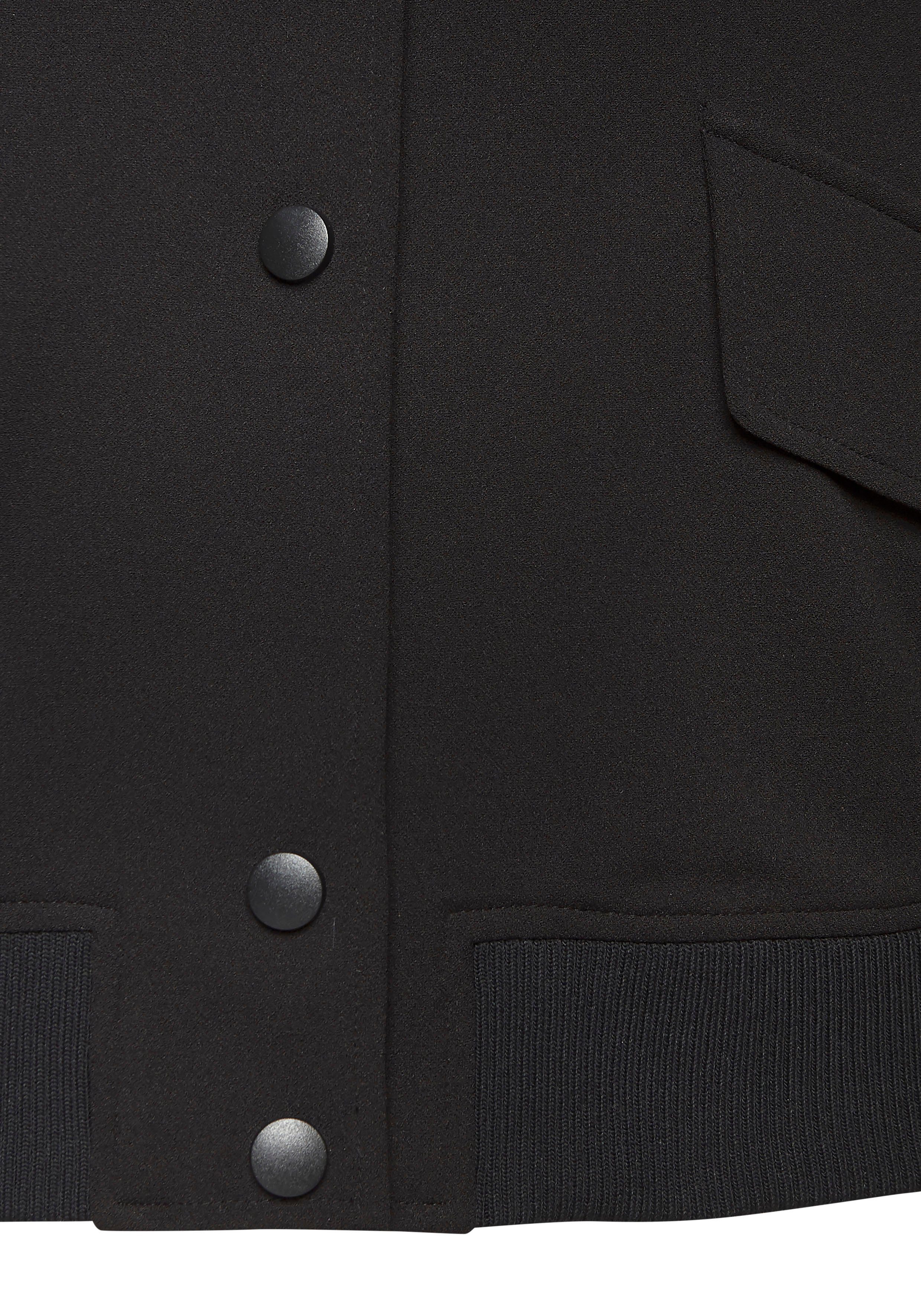 Lascana Bomberjack met drukknoopsluitingen blousonjack sportief-elegant