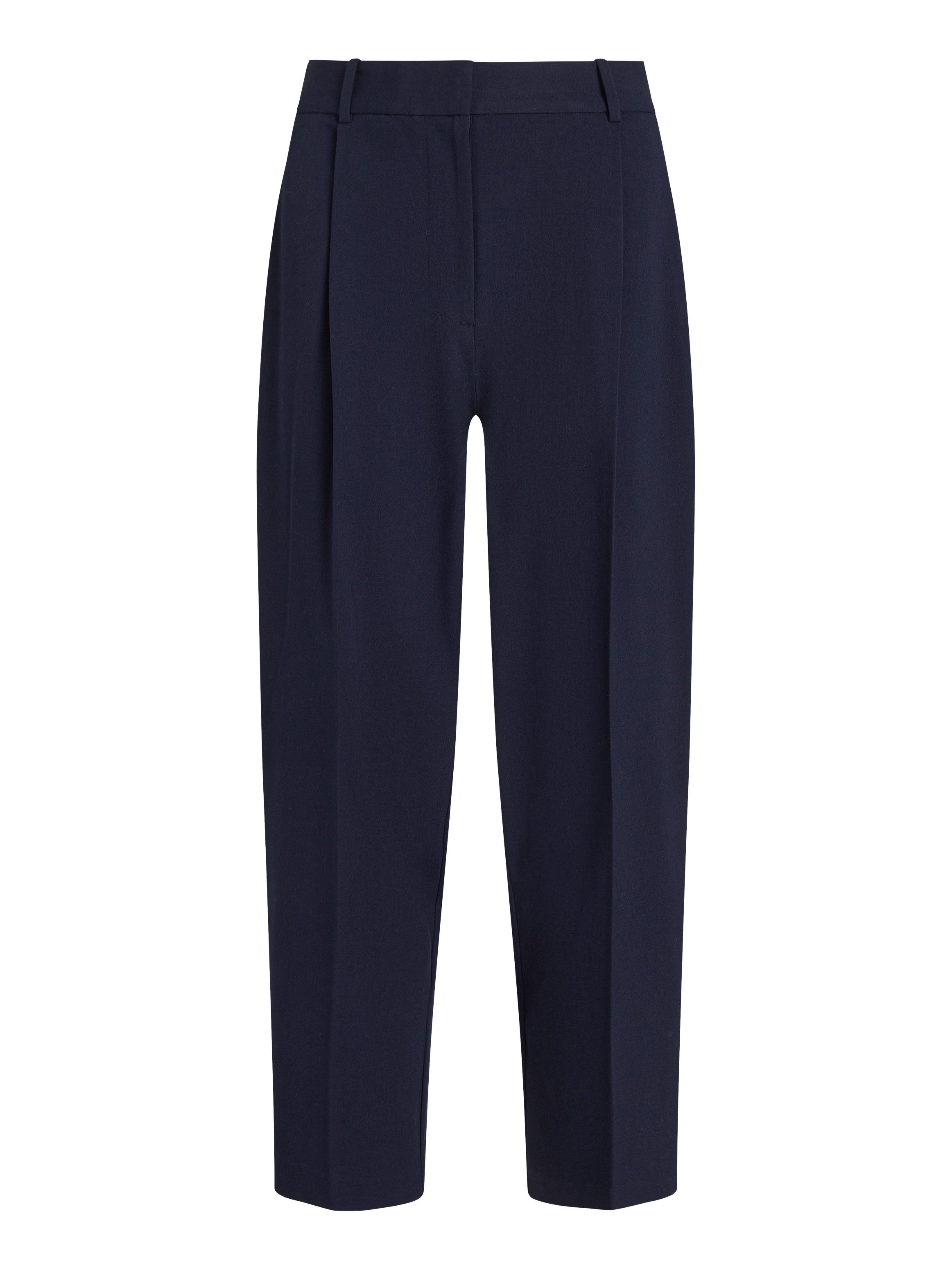 Tommy Hilfiger Geweven broek Low Normal Waist Bi-Stretch Riemlus, elastisch, onderhoudsvriendelijk kreukvrij, business casual