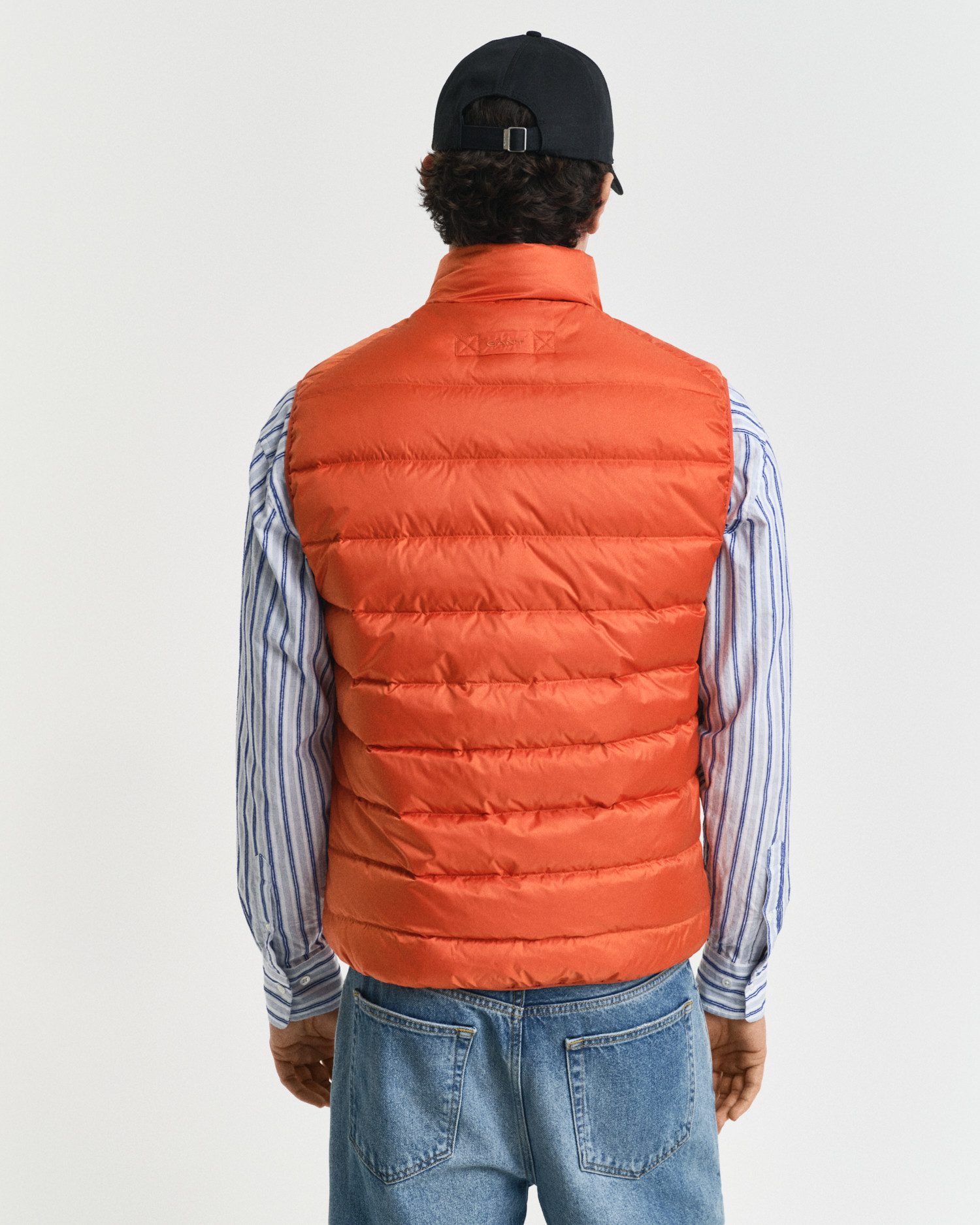 Gant Bodywarmer LIGHT DOWN VEST Opstaande kraag, licht, 2-weg ritssluiting