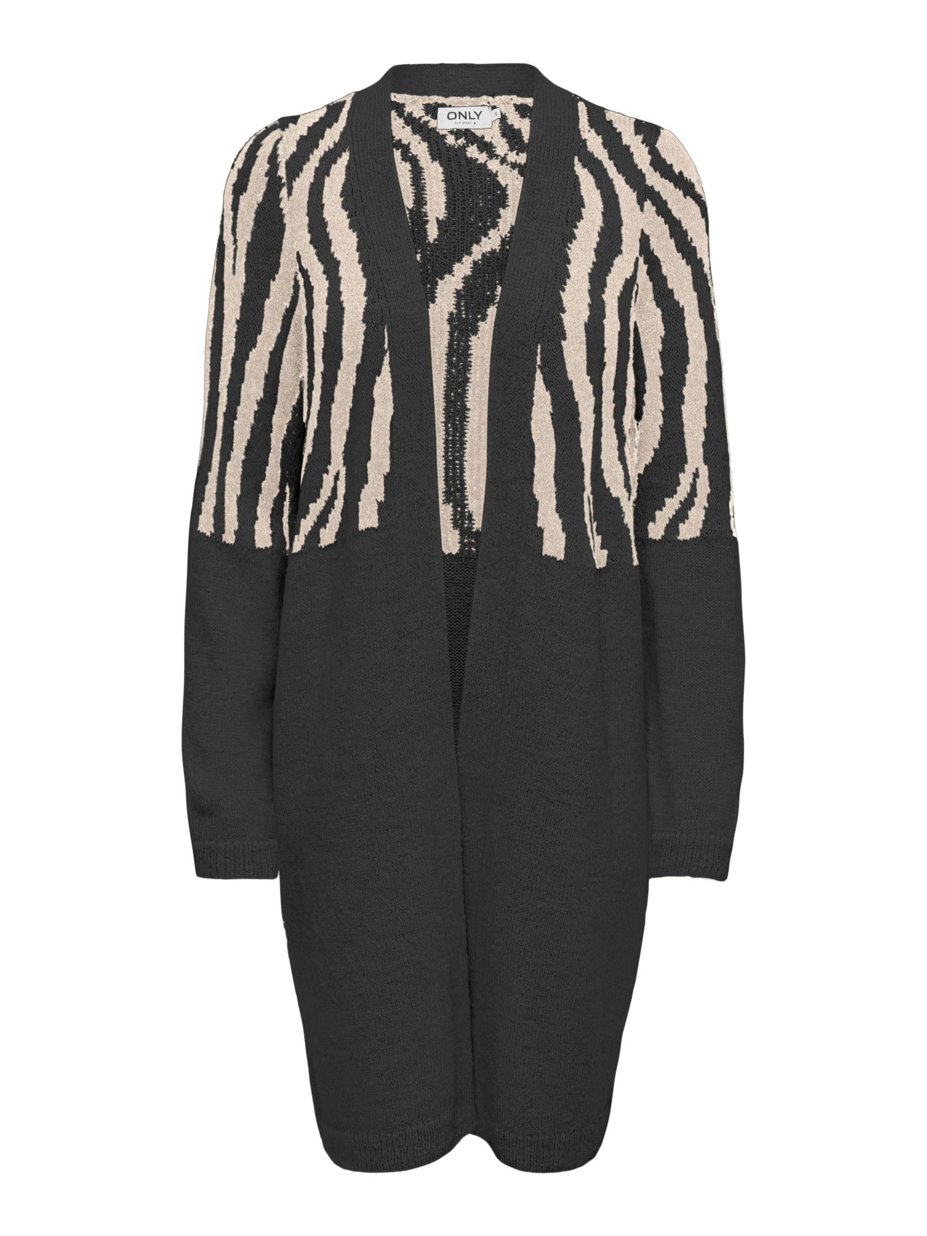 Only Lang vest ONLJADE ZEBRA LS CARDIGAN CC KNT